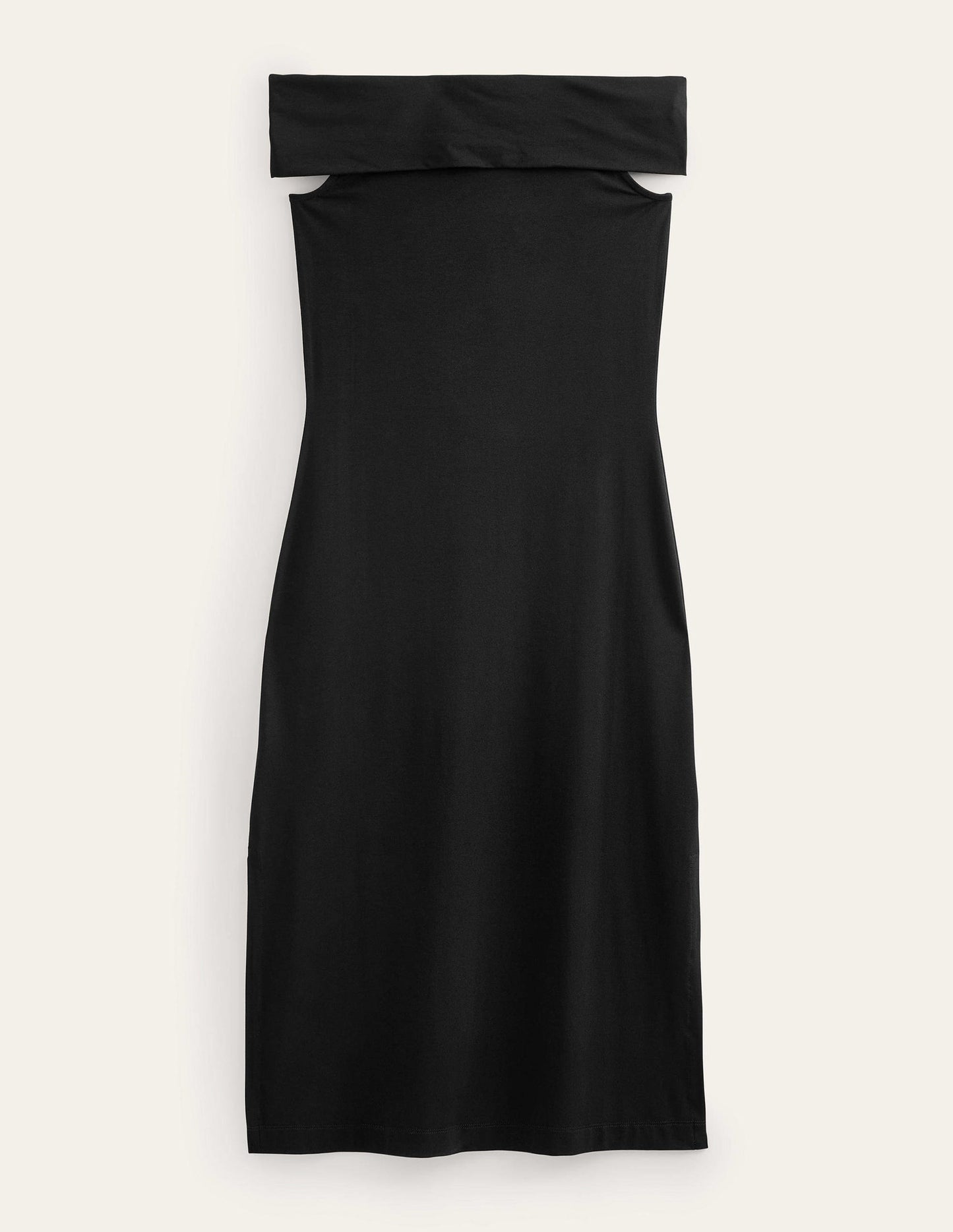 Bardot Jersey Midi Dress-Black