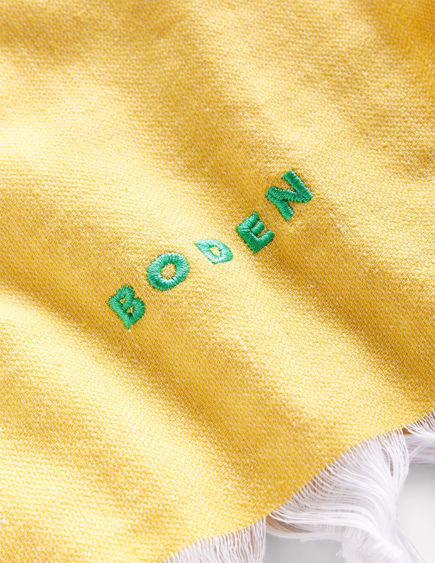 Hammam Towel-Mimosa Yellow and Bright Blue