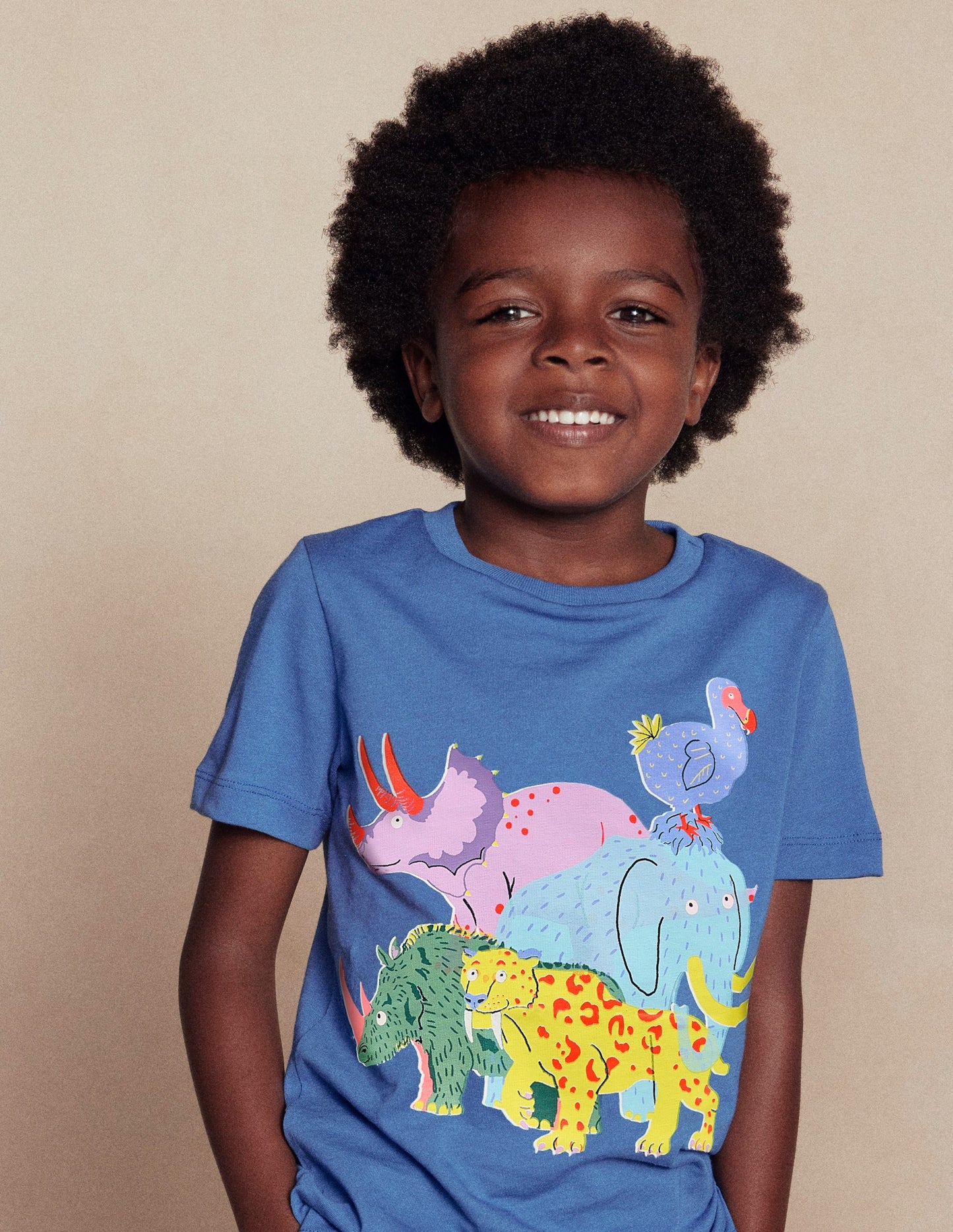 Short Sleeve Riso T-Shirt-Delft Extinct Animals