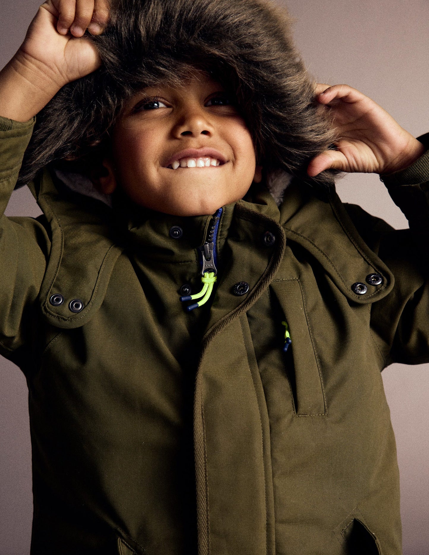 Waterproof Parka-Woodland Green