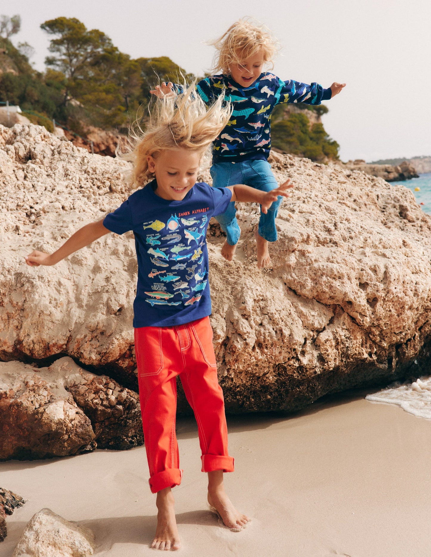 Glow-In-The-Dark T-shirt-Starboard Blue Sharks