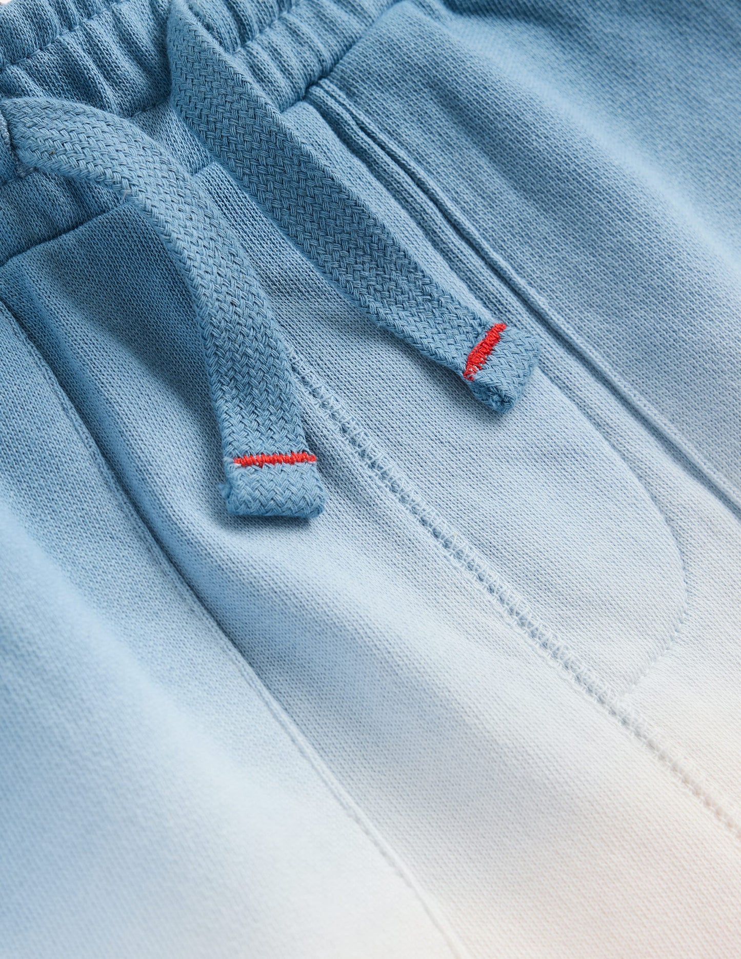 Tie Dye Shorts-Glacier Blue and Orange