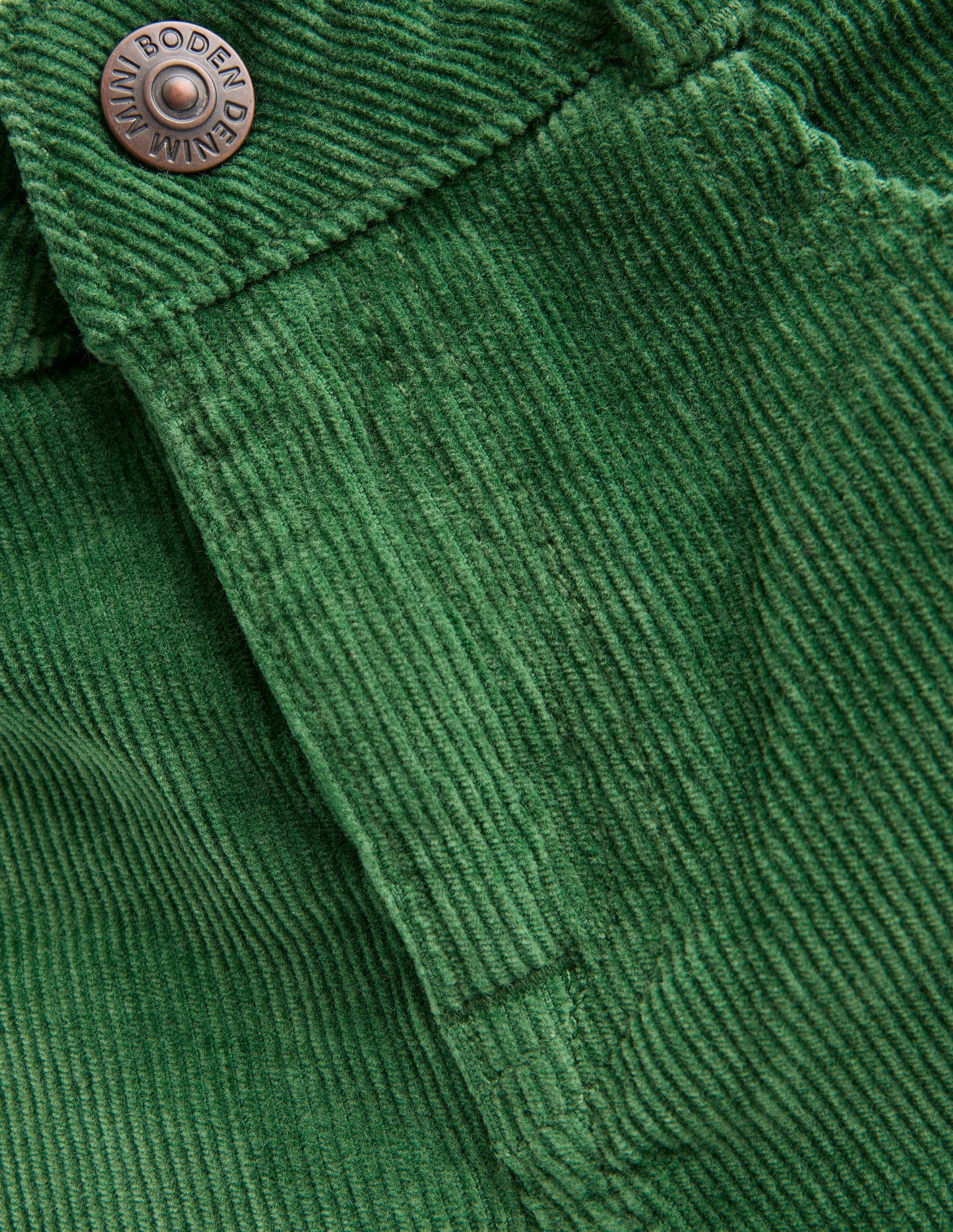 Classic Cord Trousers-Pine Green