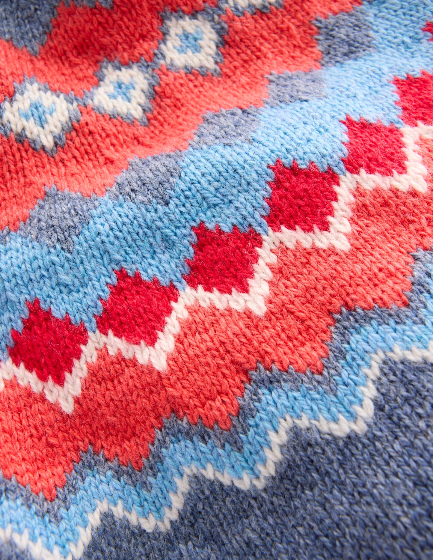 Fair Isle Jumper-Blue Classic Fair Isle