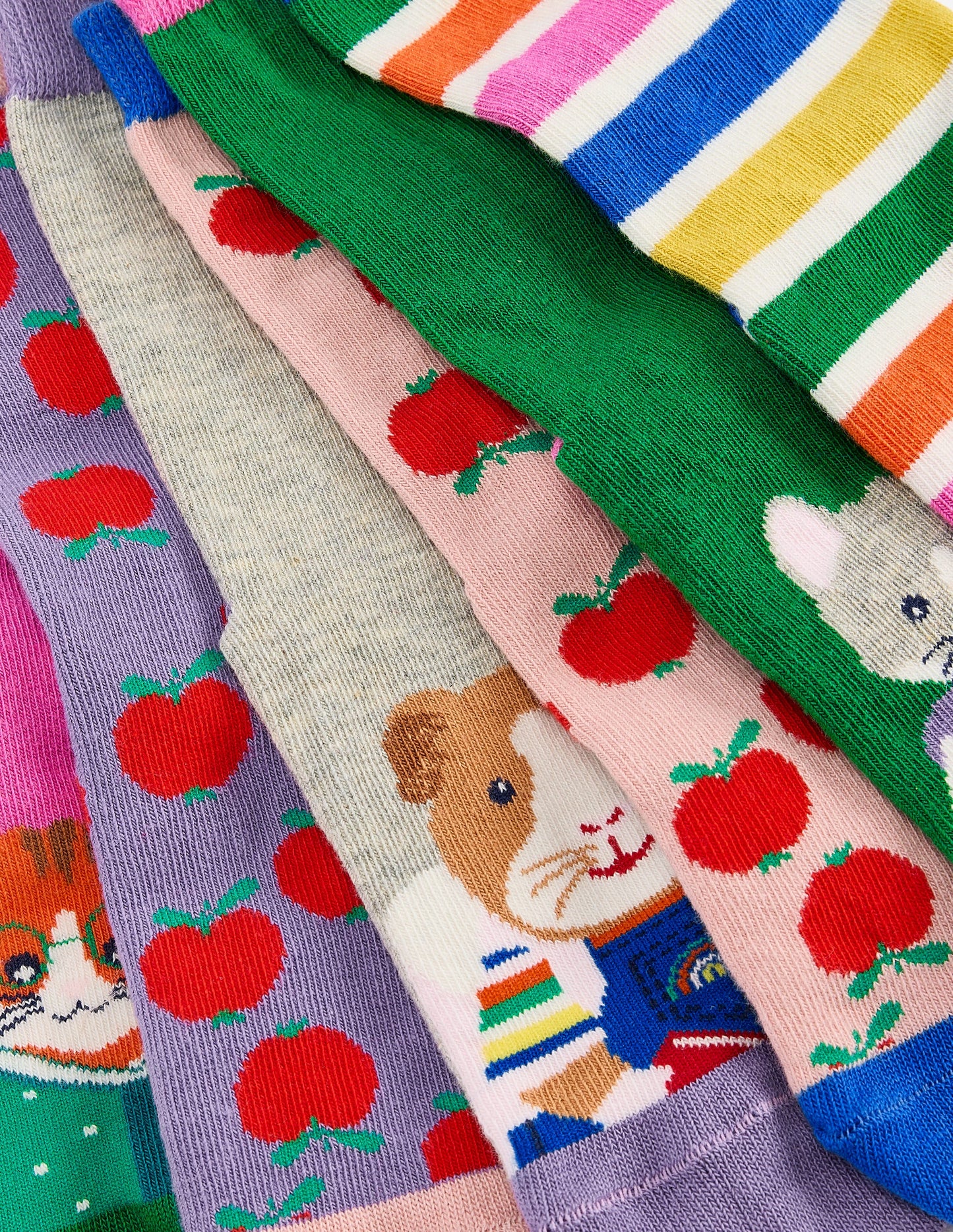 Socks 7 Pack-School Animals