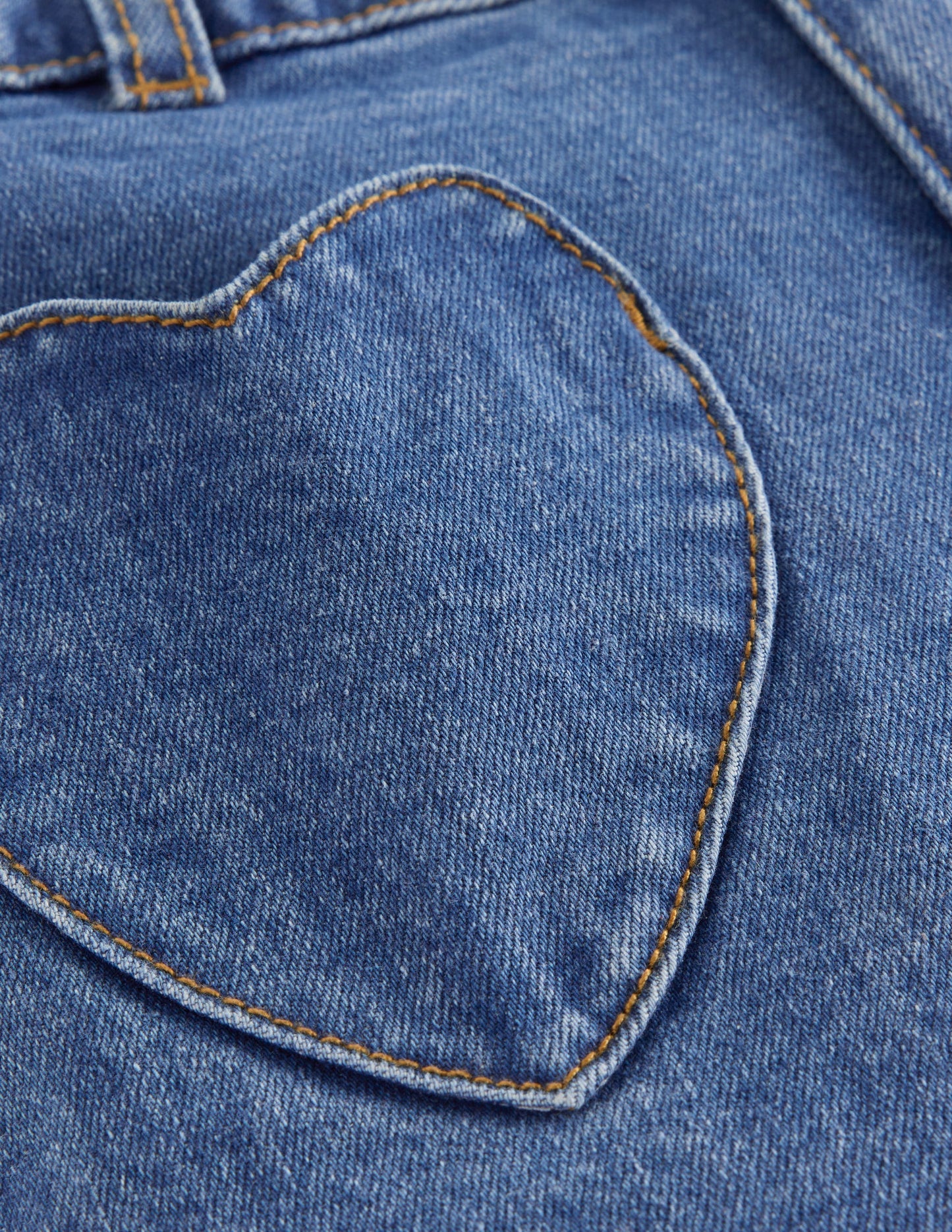 Denim Kick Flare Jean-Denim Hearts