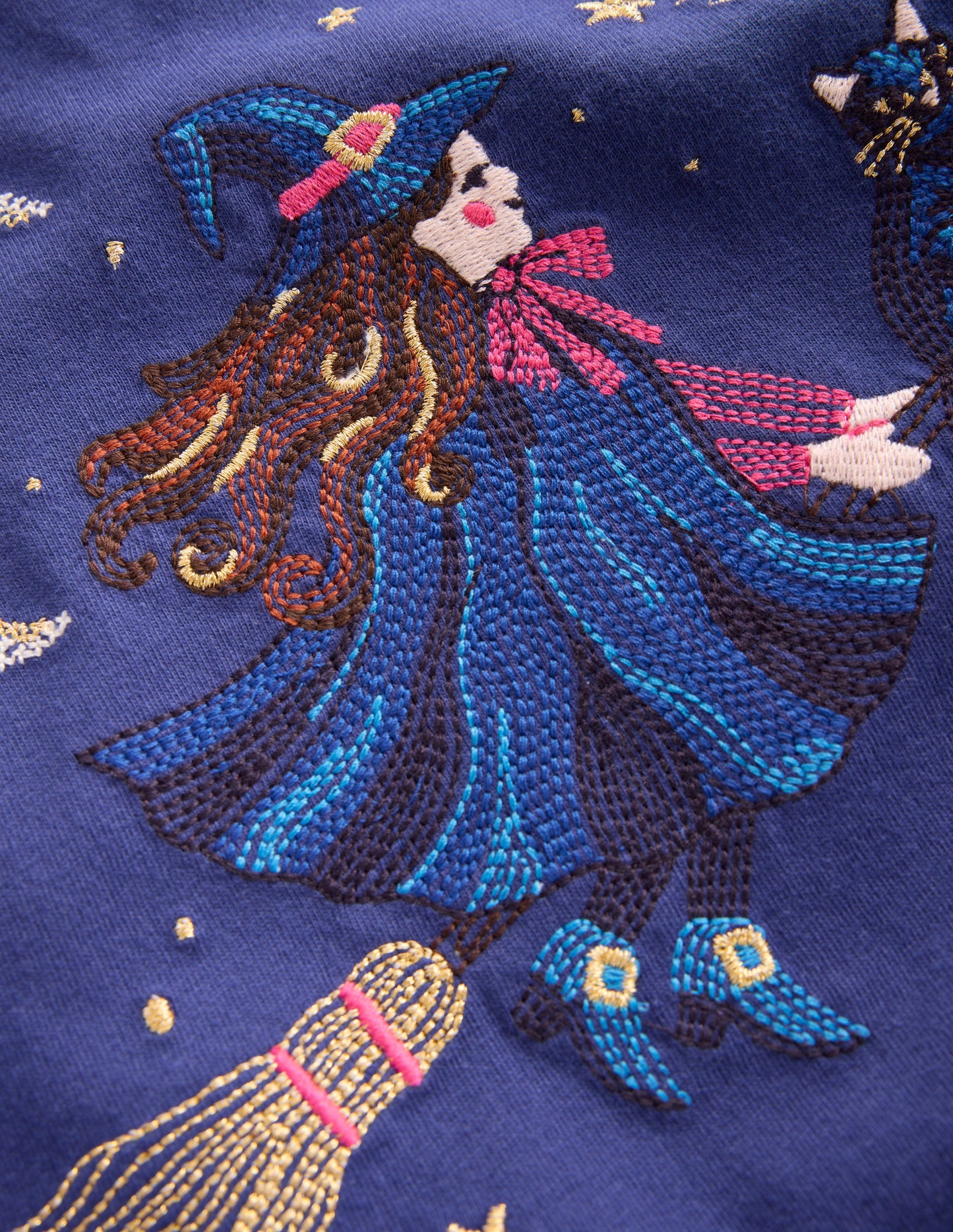 Applique Tunic Set-Starboard Blue