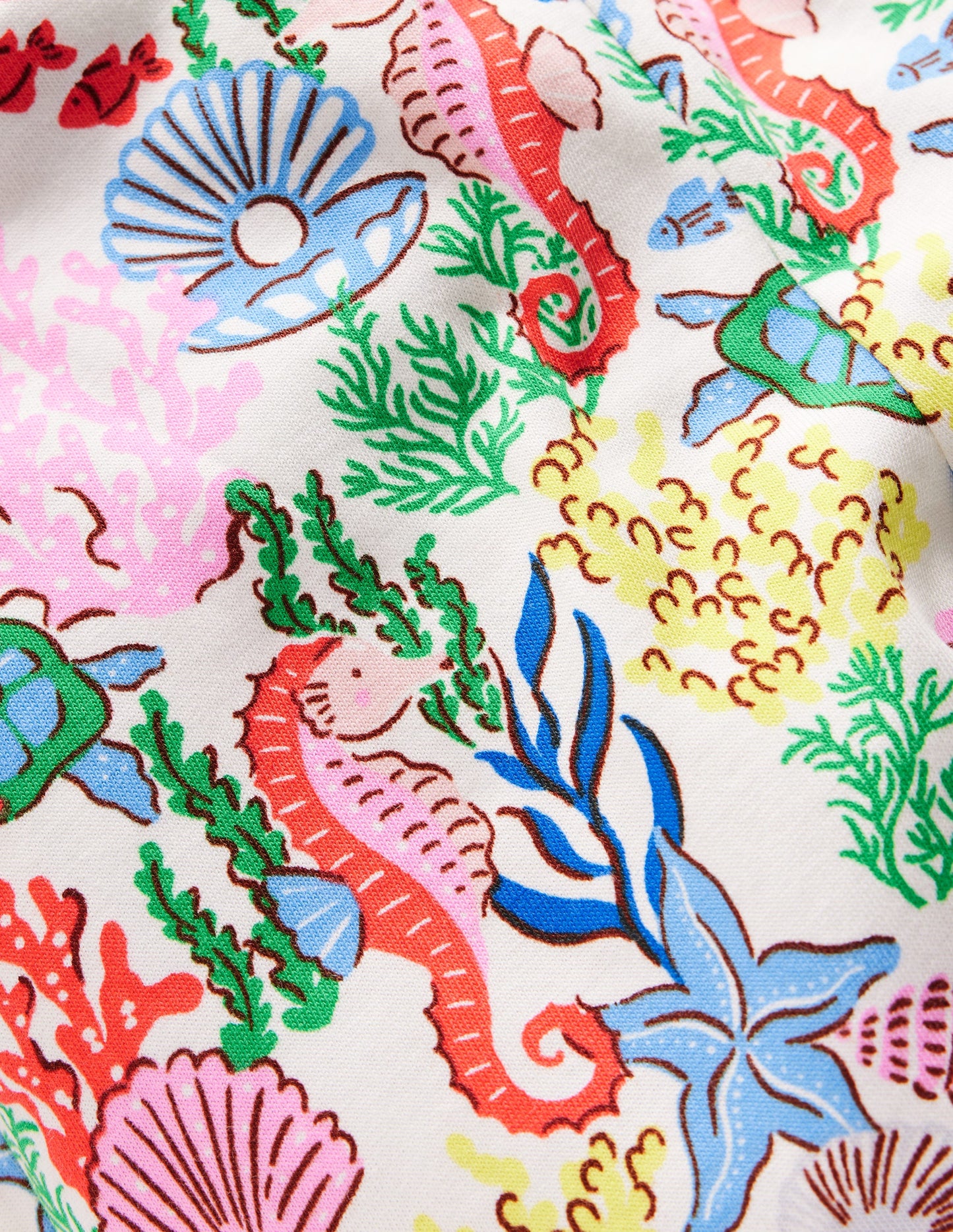 Holiday Trousers-Multi Coral Cove