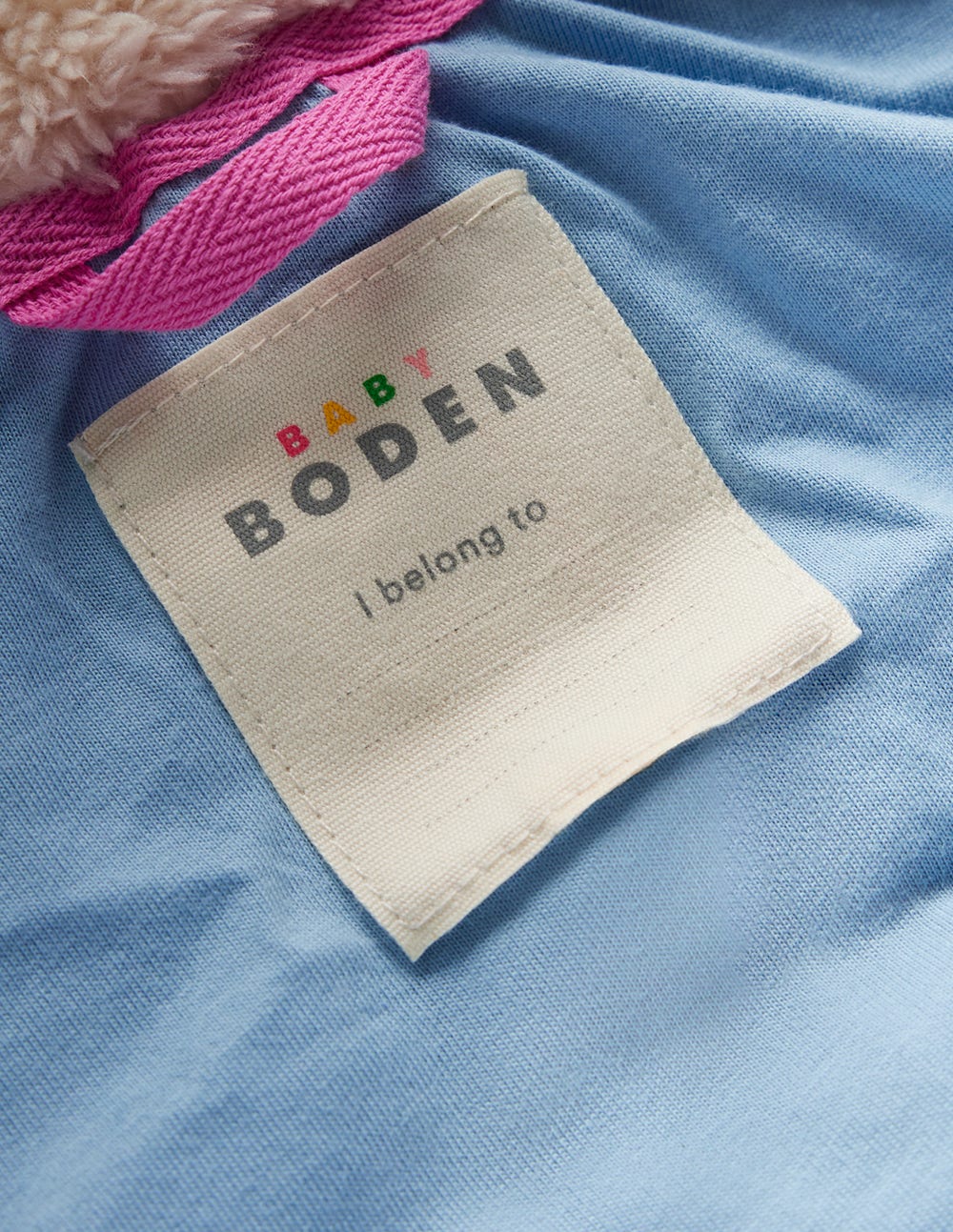 Mixed Borg Jacket-Ivory Berry Floral