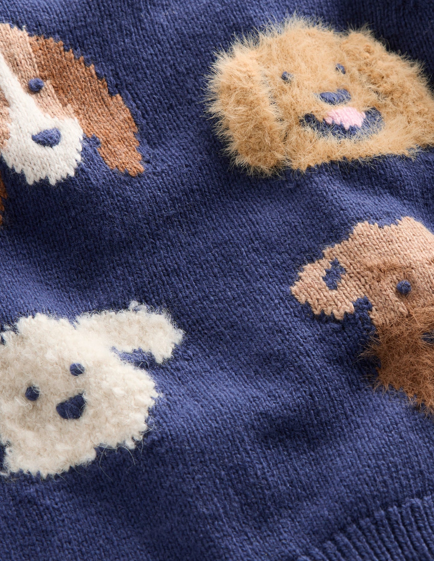 Novelty Logo Jumper-College Navy Dogs