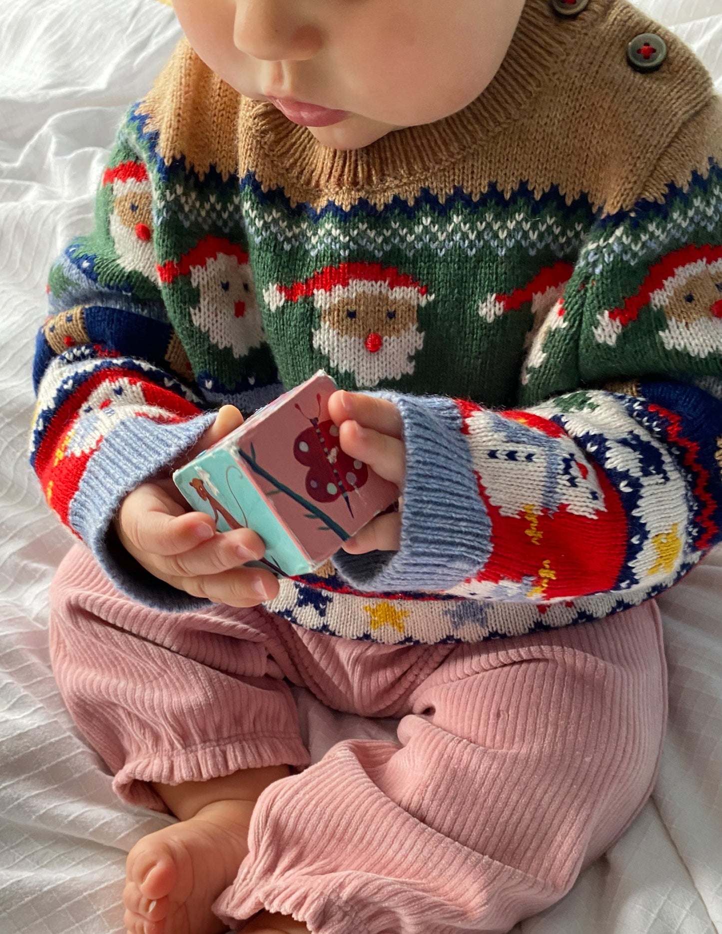 Fair isle Jumper-Multi Festive Fair Isle