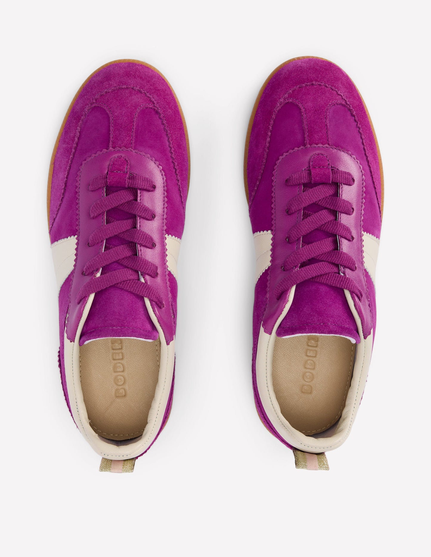 Erin Retro Tennis Trainers-Regal Purple