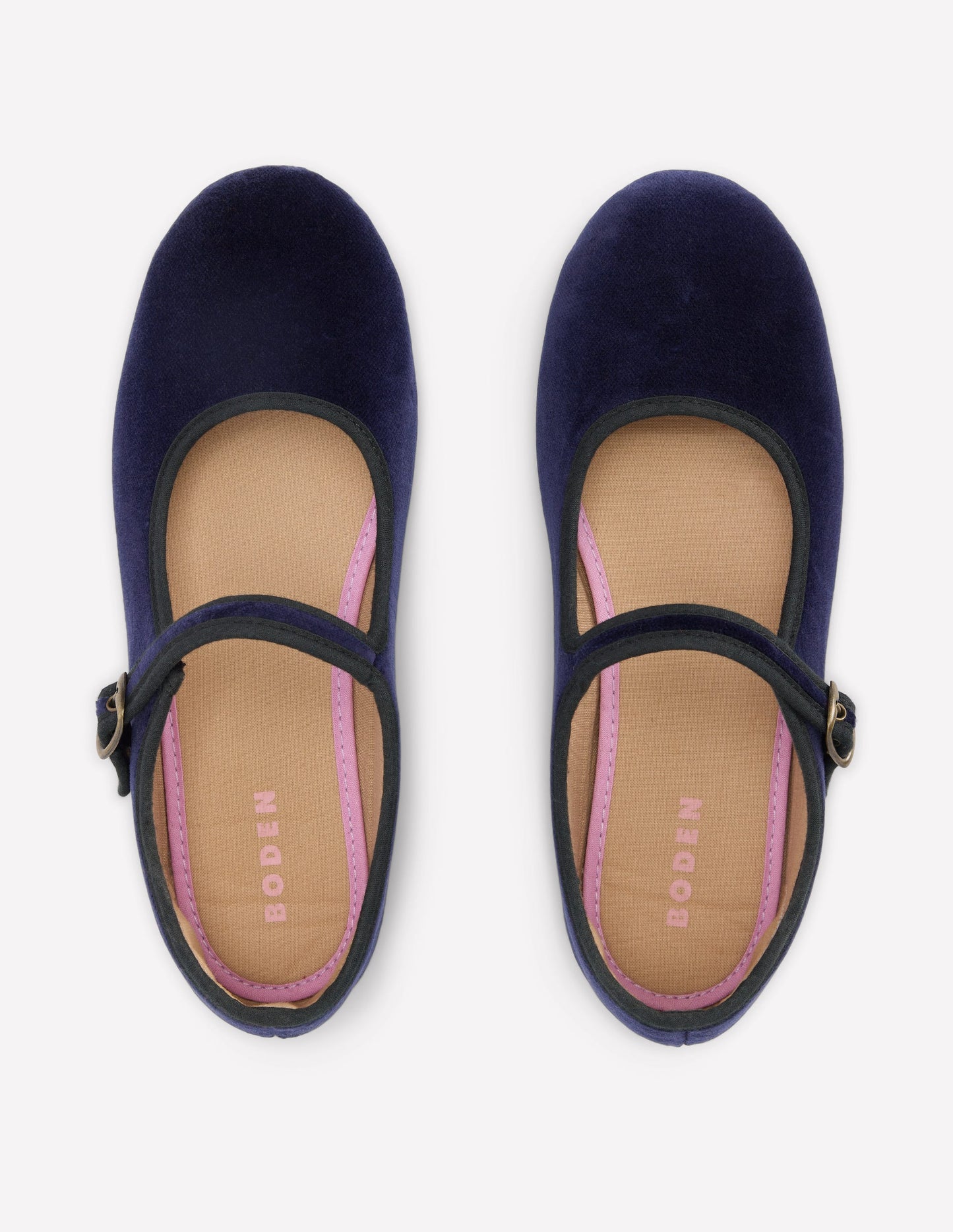 Flexi Mary Jane-Navy Velvet