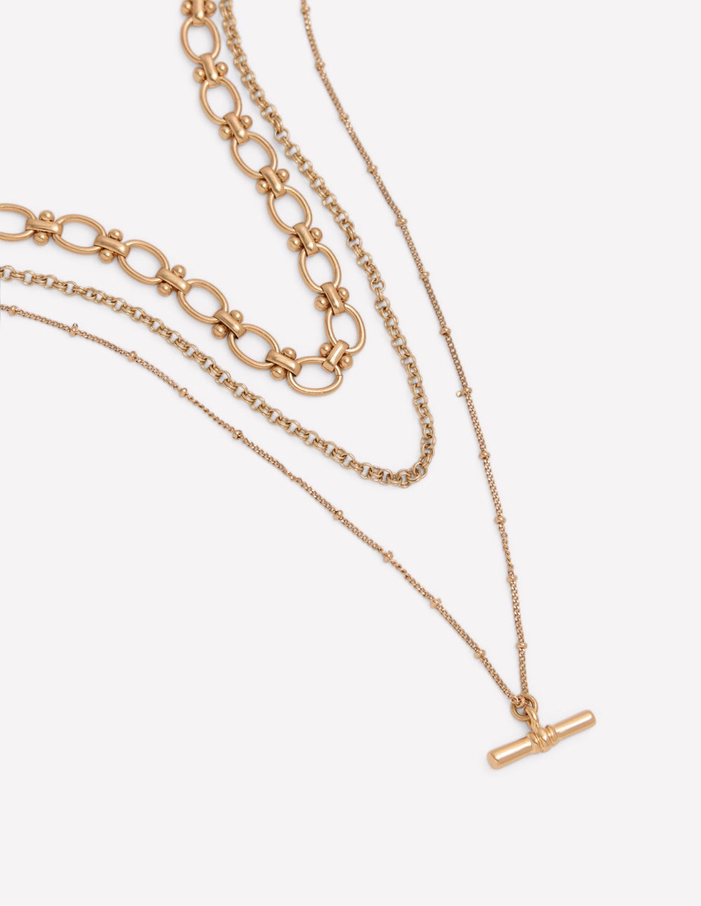 Layering Necklace-Gold Colour