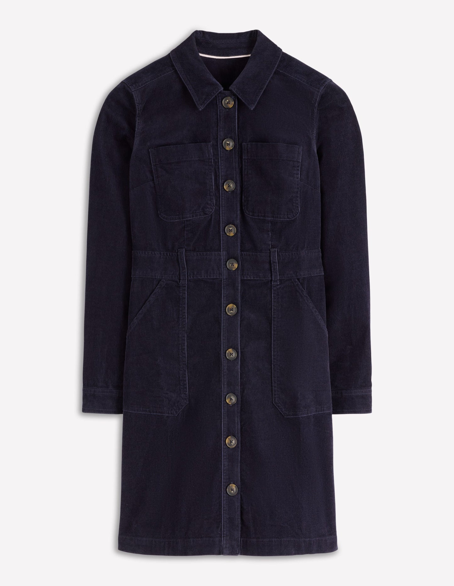 Amanda Cord Short Dress-Navy