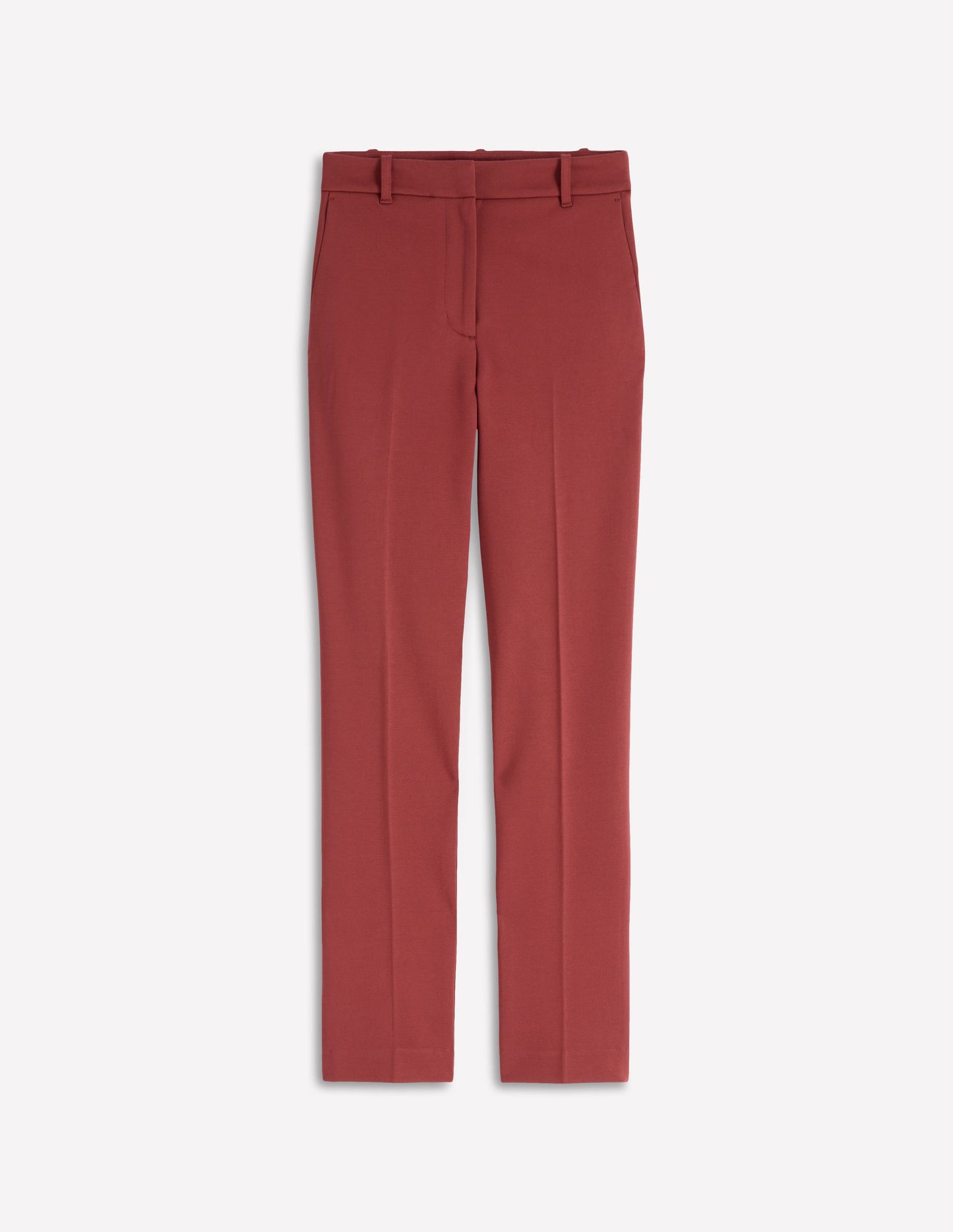 Highgate Ponte Trousers-Chestnut