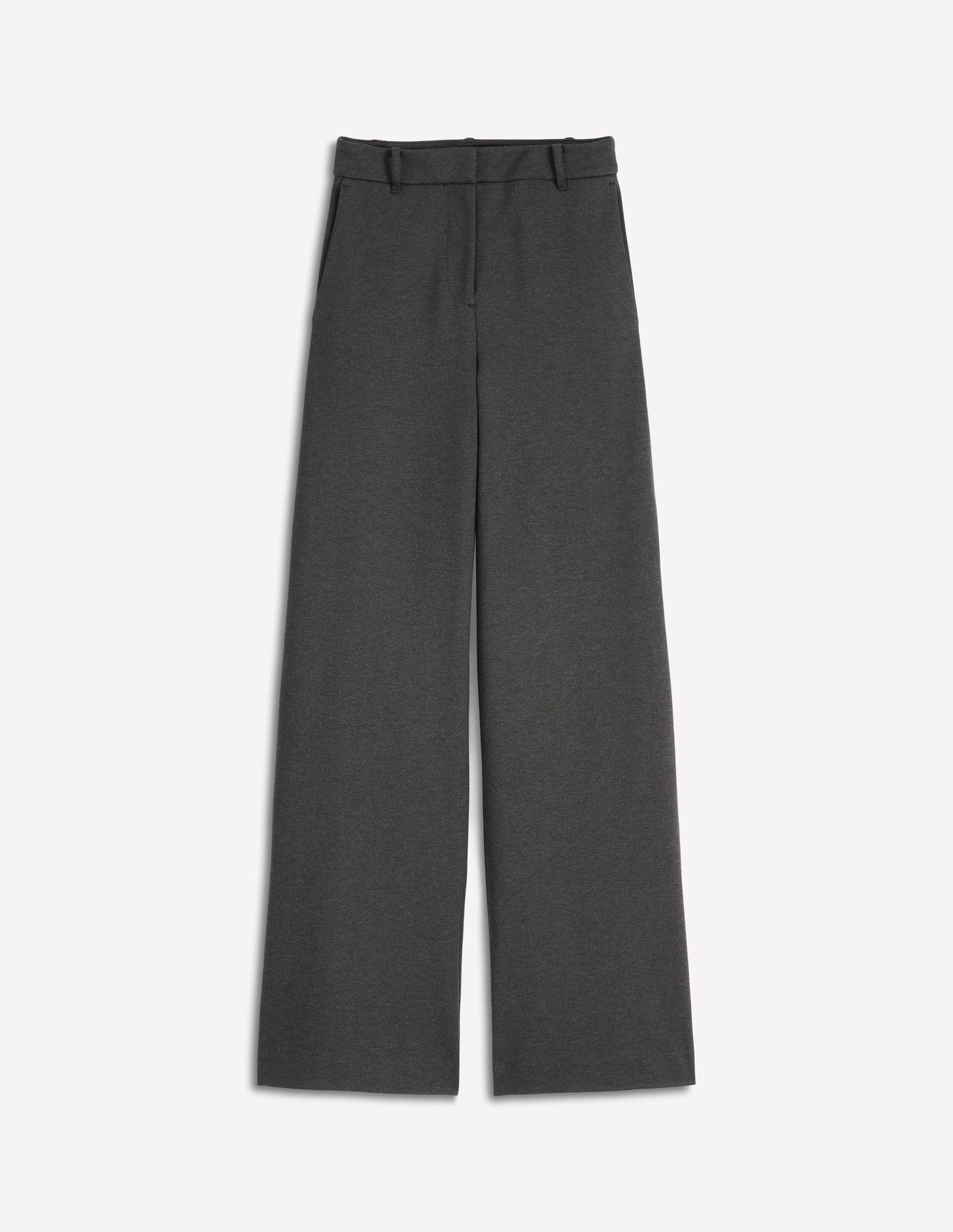 Belgravia Ponte Trousers-Charcoal Grey