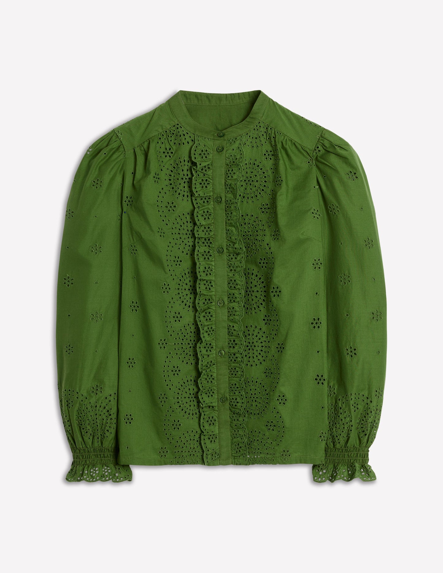 Alice Broderie Top-Promenade Green