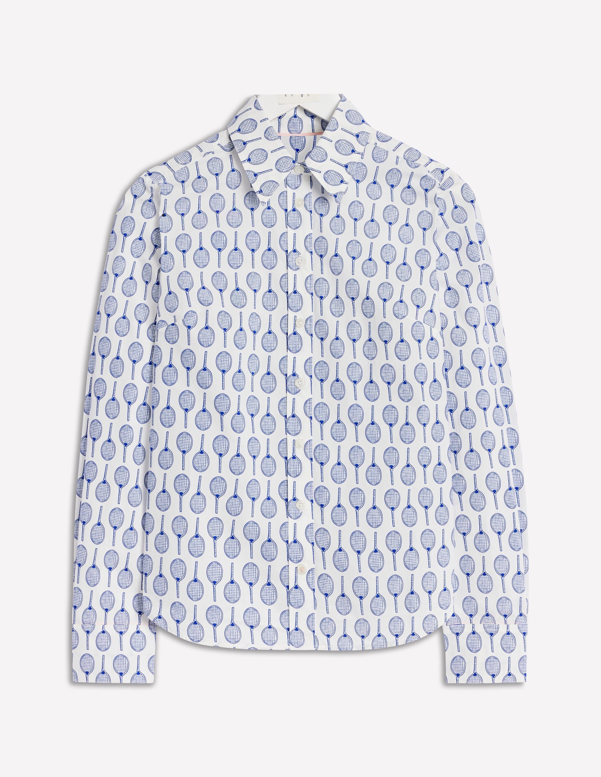 Sienna Cotton Shirt-Ivory, Tennis-6
