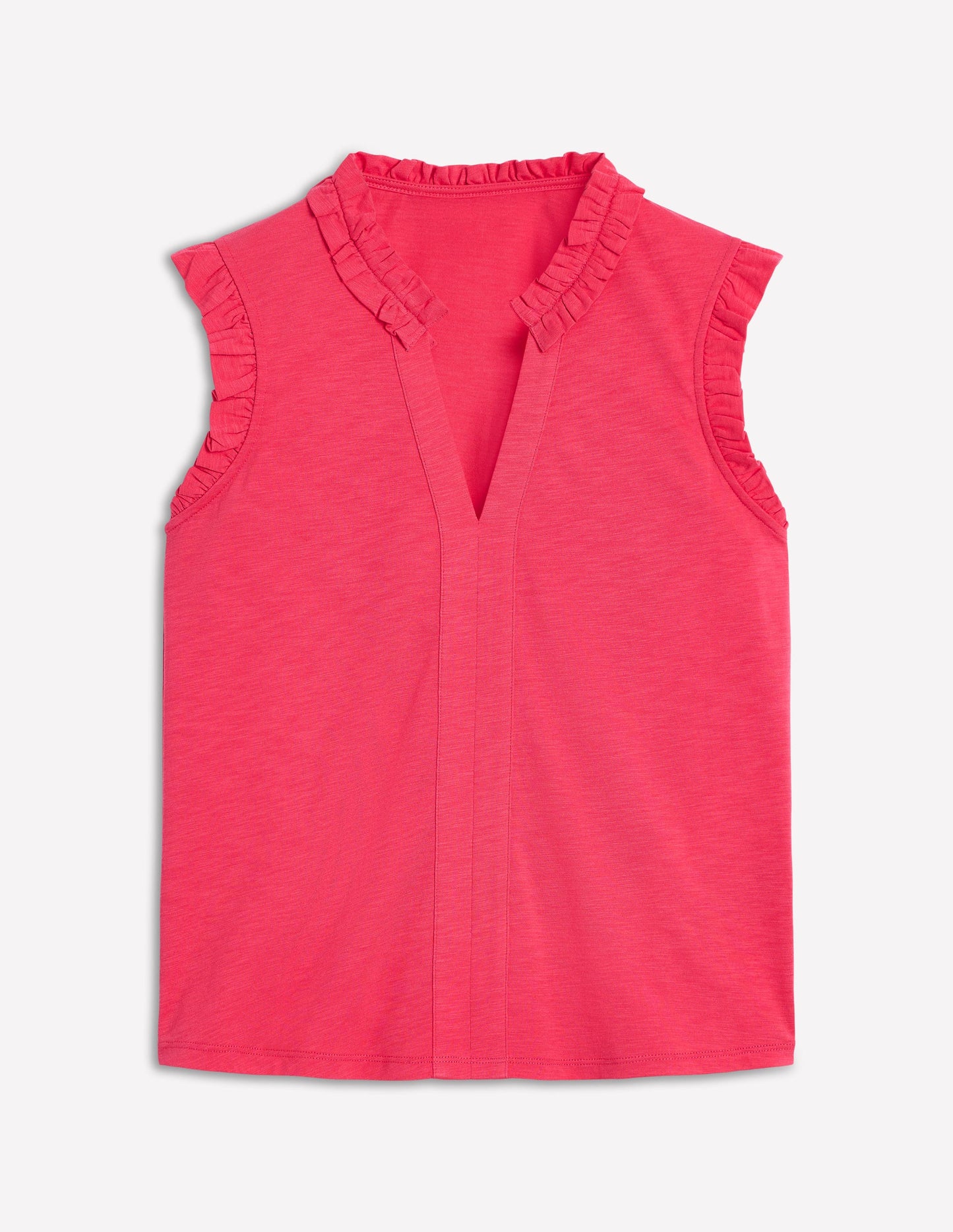 Lola Sleeveless Top-Rethink Pink