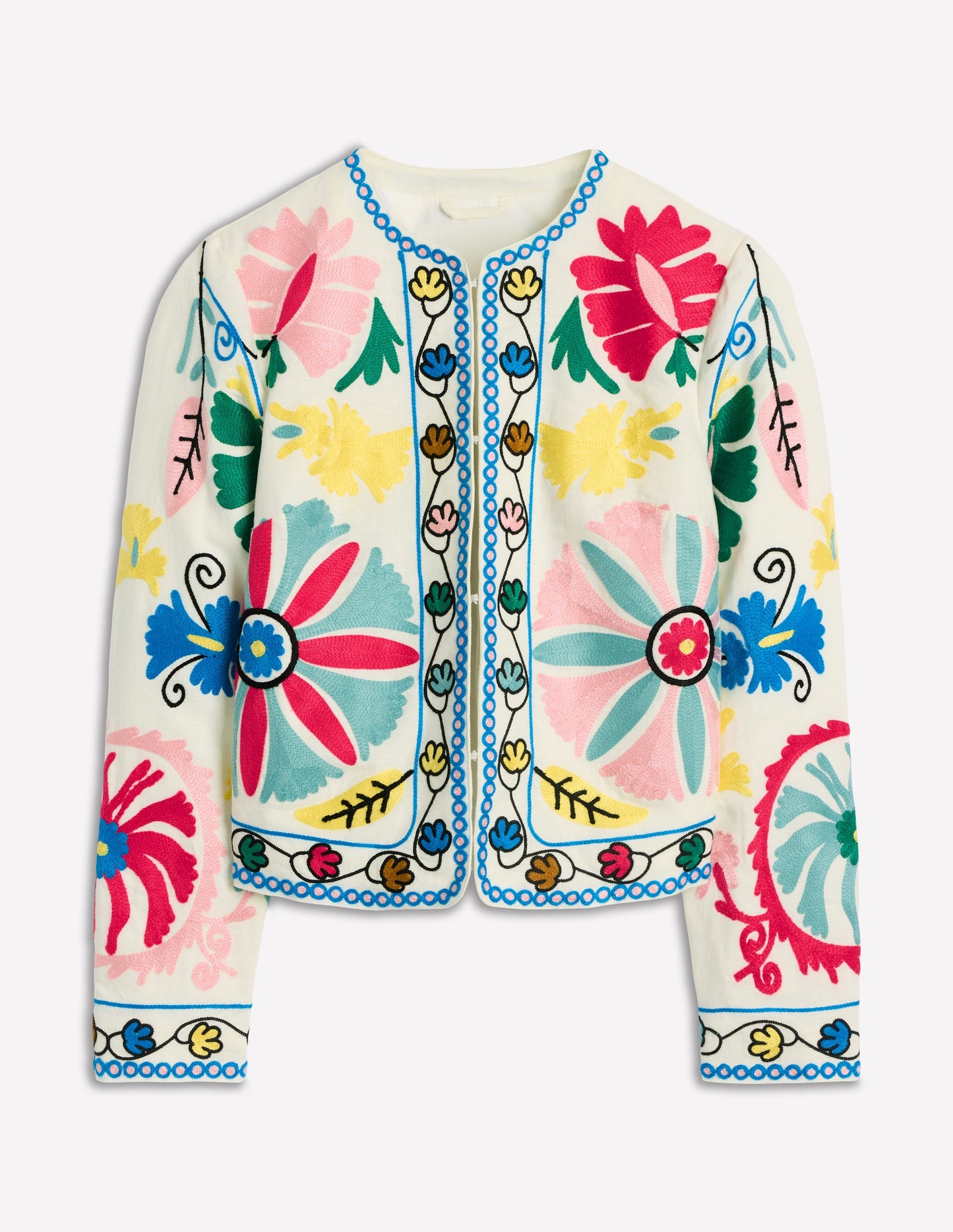 Embroidered Item Jacket-Multi Embroidery
