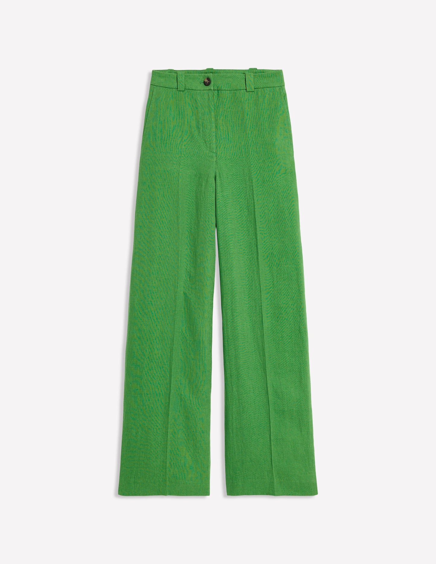 Westbourne Linen Trousers-Paradise Green