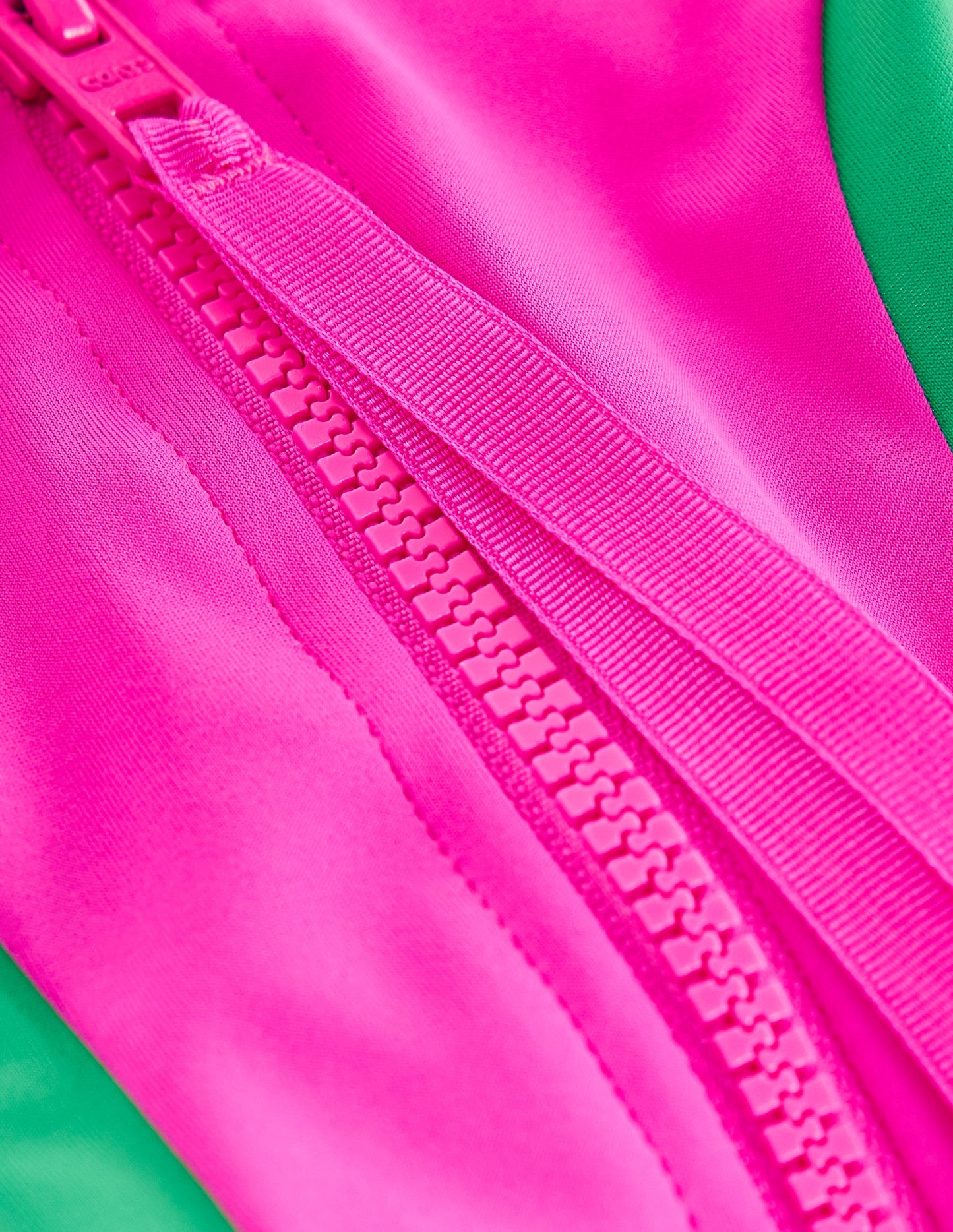 Piped Sporty Swimsuit-Colbolt Colourblock