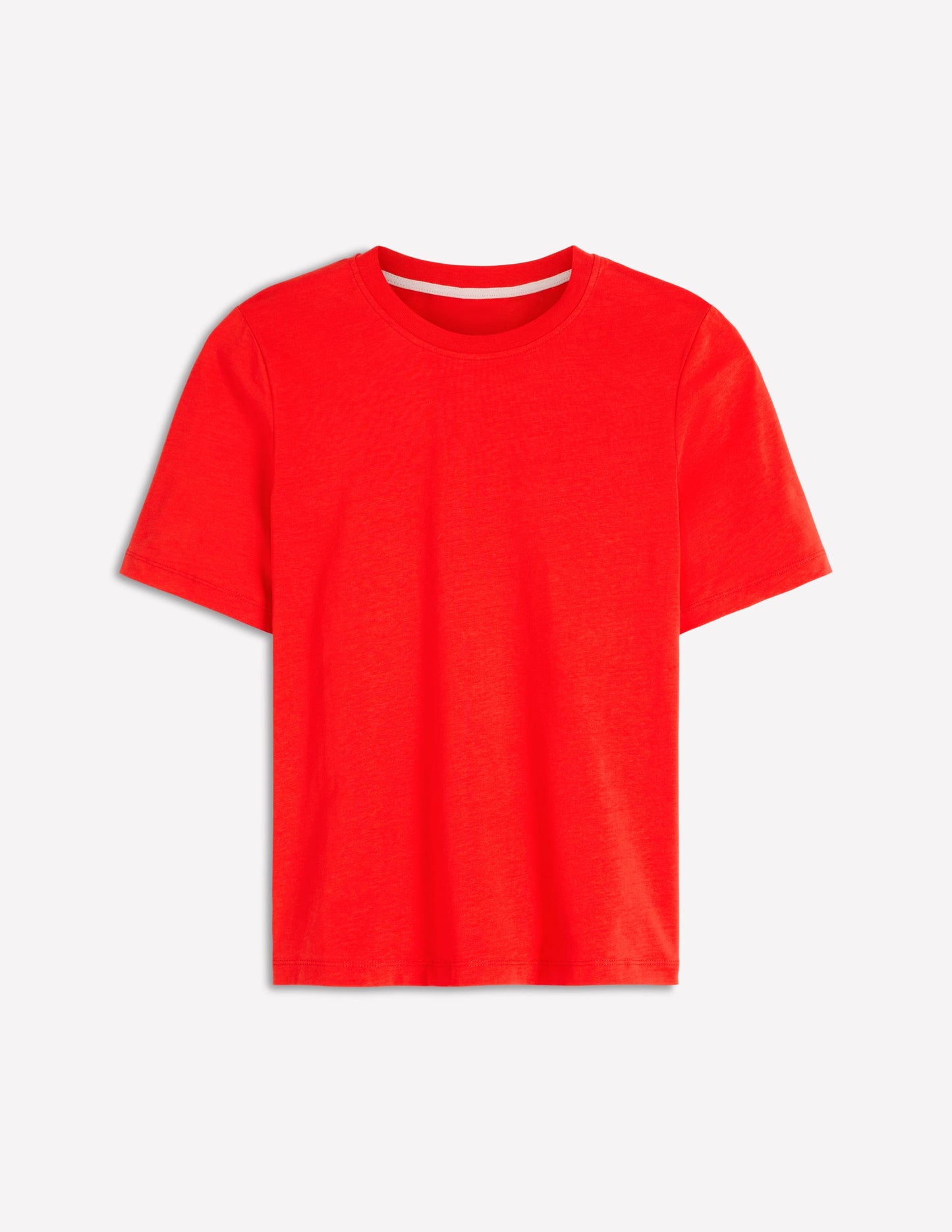 Cotton T-Shirt-Red