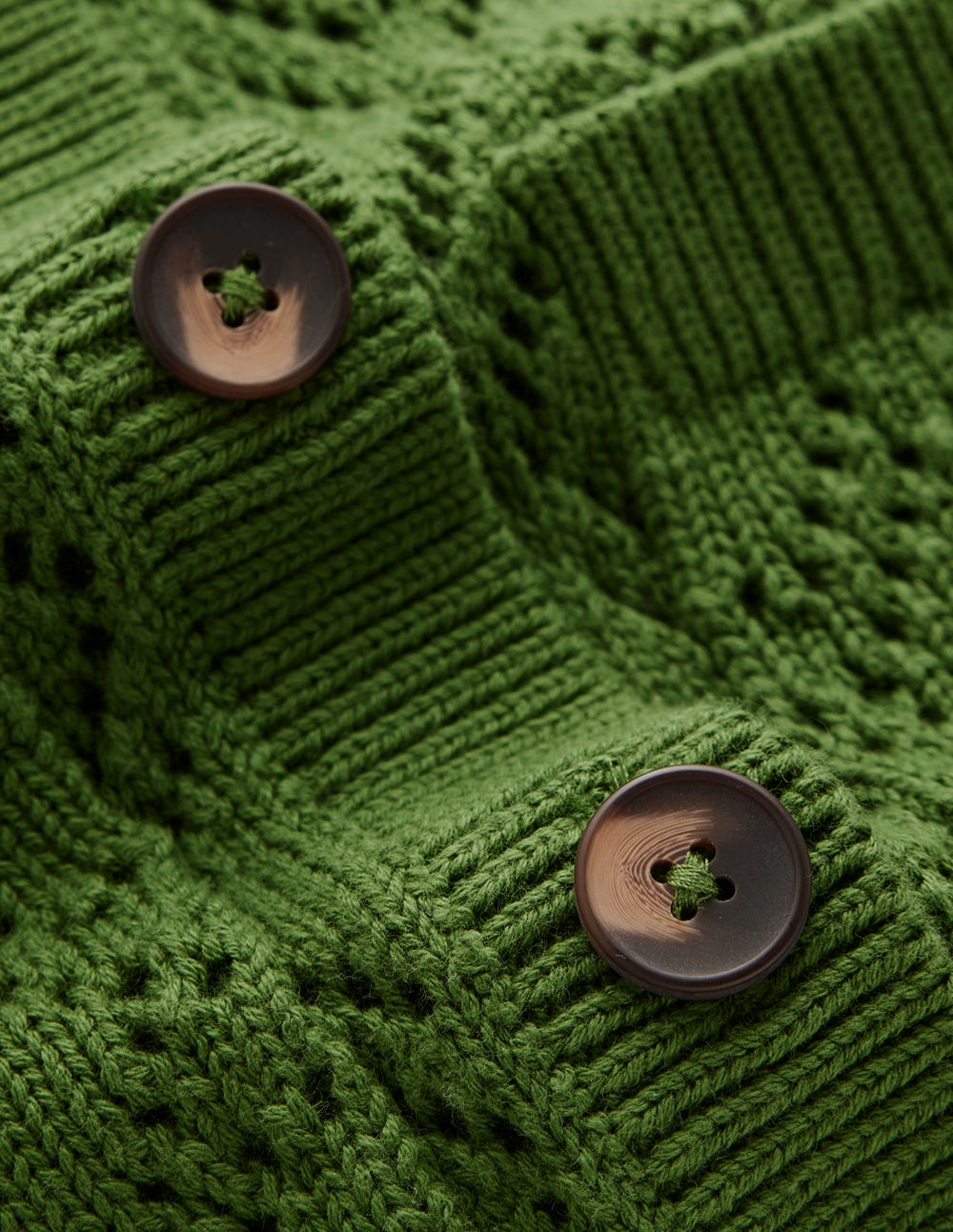 Astrid Knitted Shirt-Promenade Green