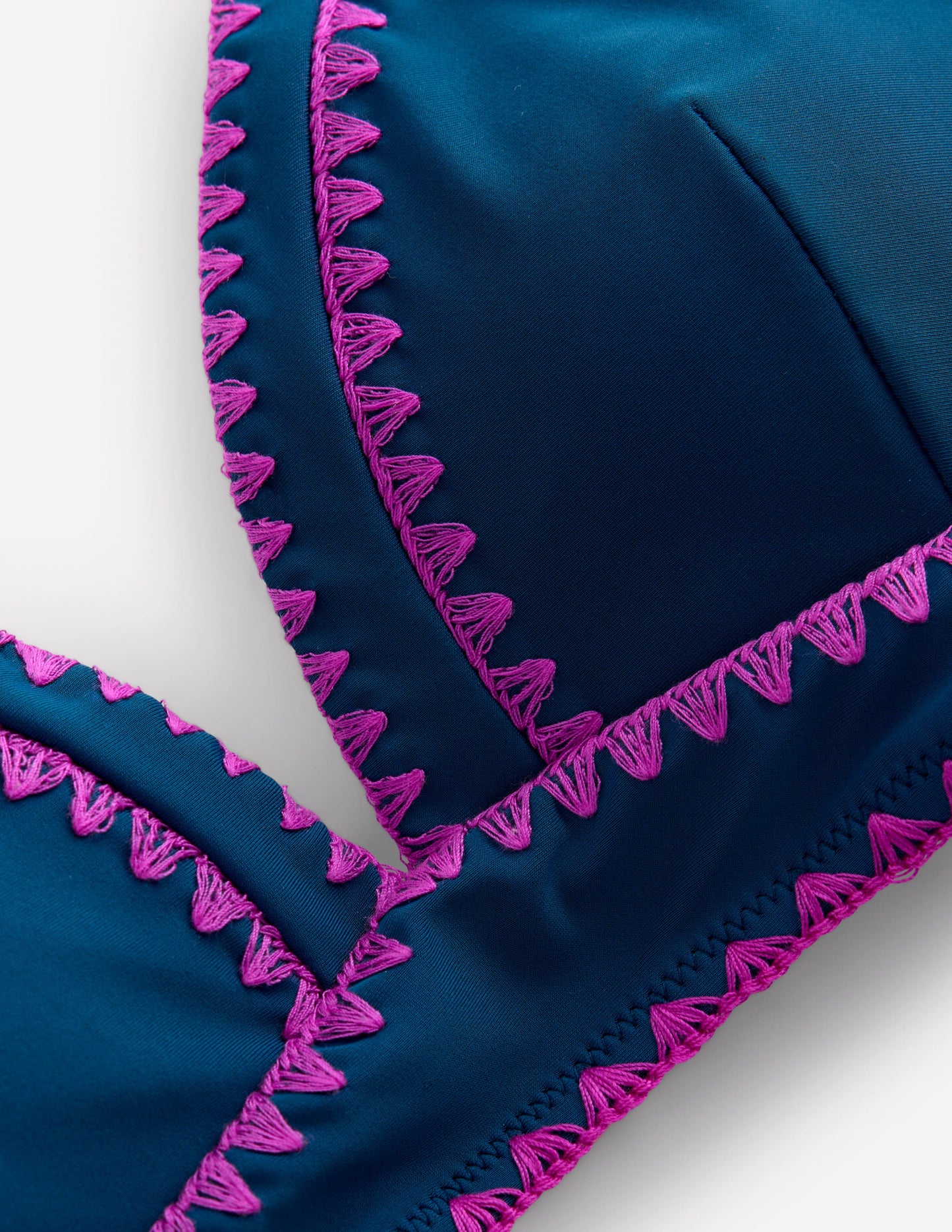 Kasos String V Neck Bikini Top-Oceansid, Very Fuchsia