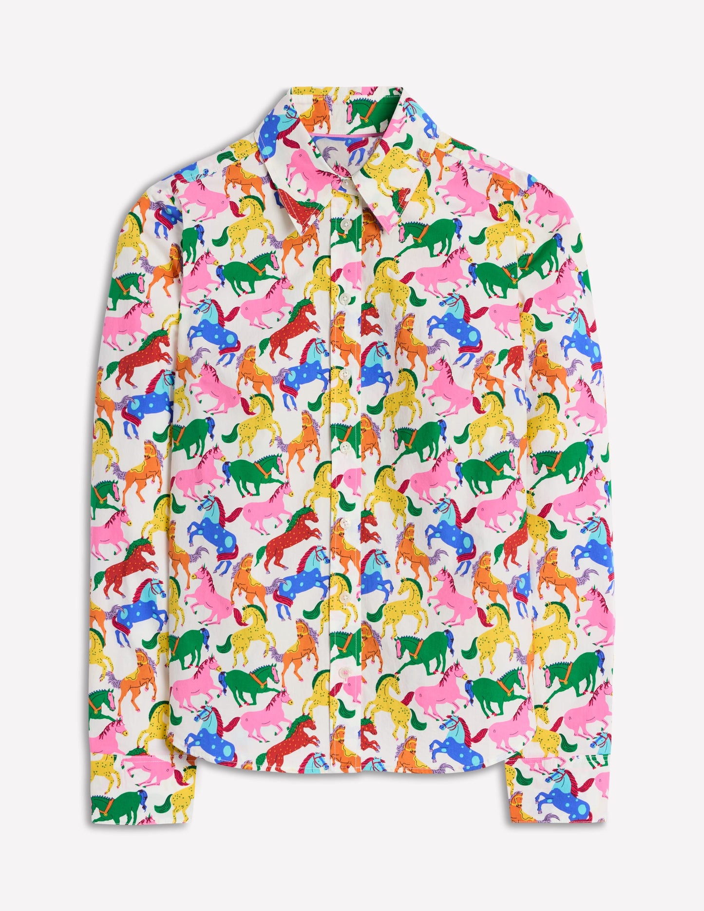 Sienna Cotton Shirt-Multi, Pony Club