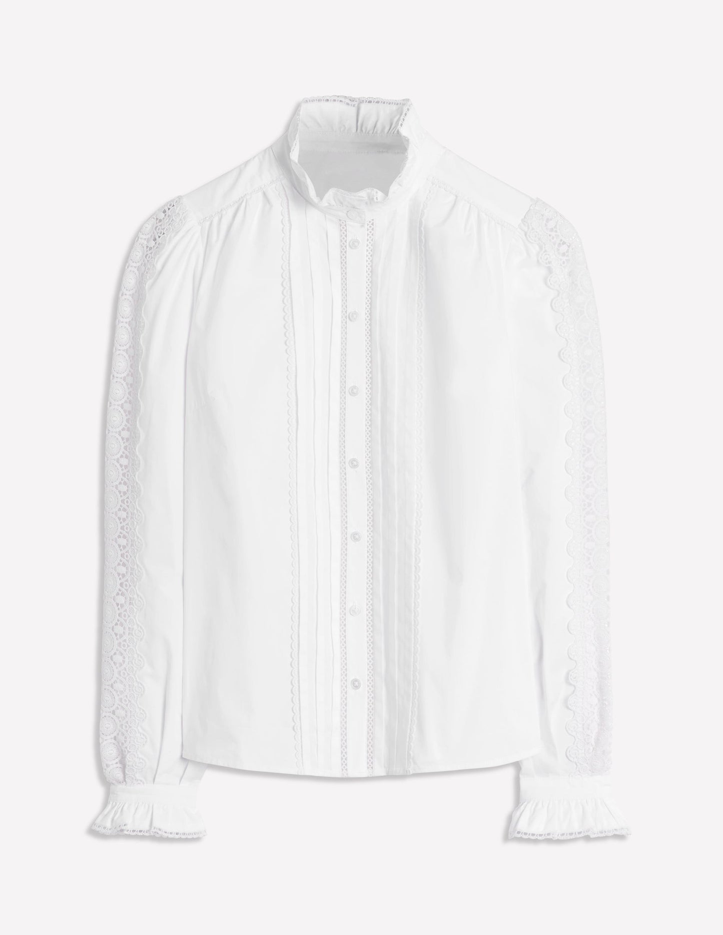 Felicity Lace Blouse-White