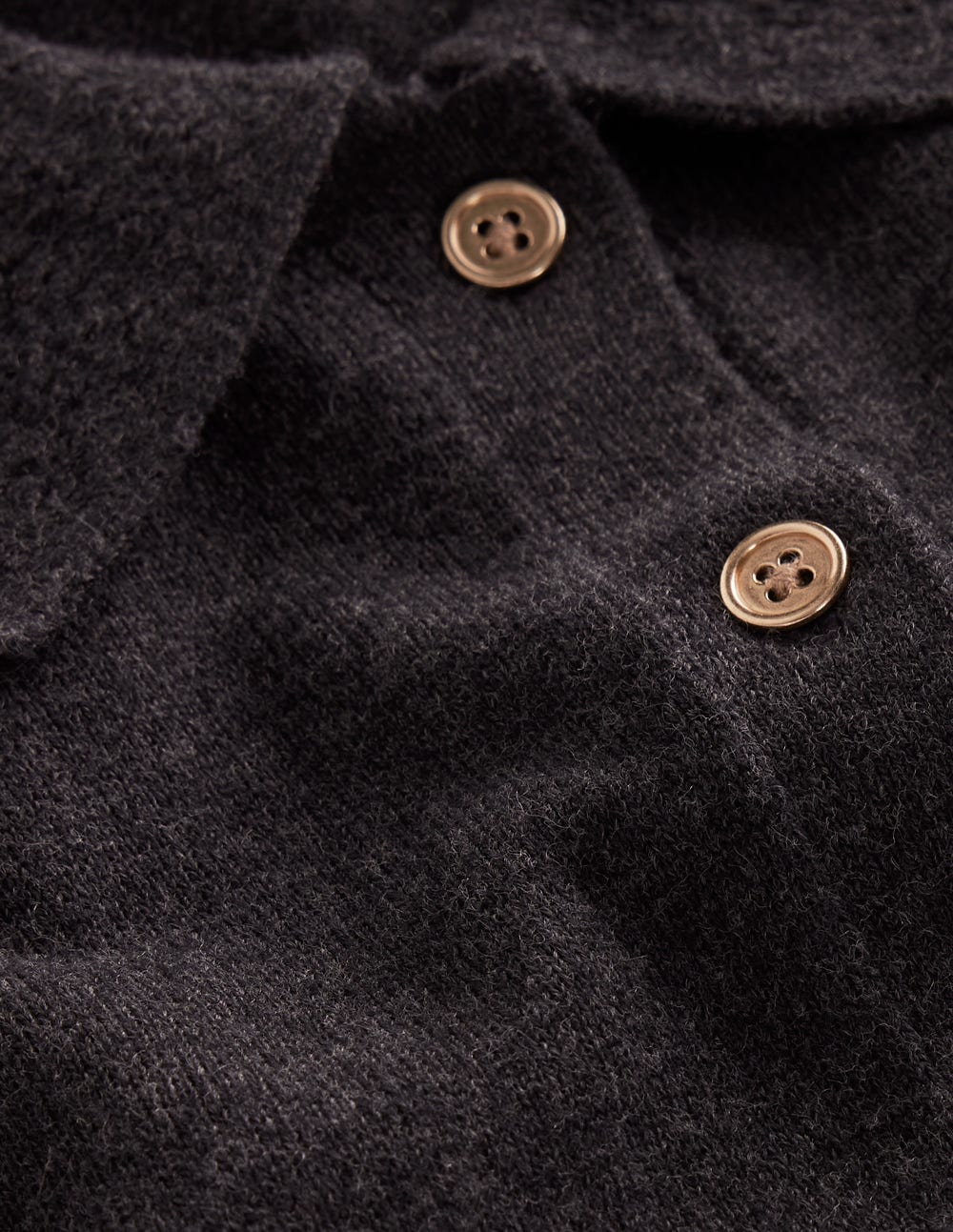 Briony Stitch Cardigan-Charcoal Melange