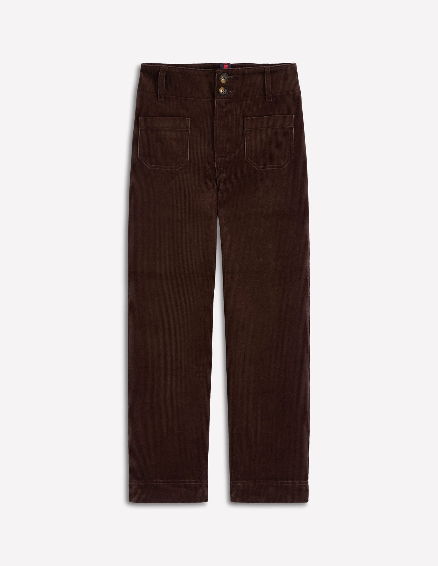 Primrose Cord Trousers-Espresso