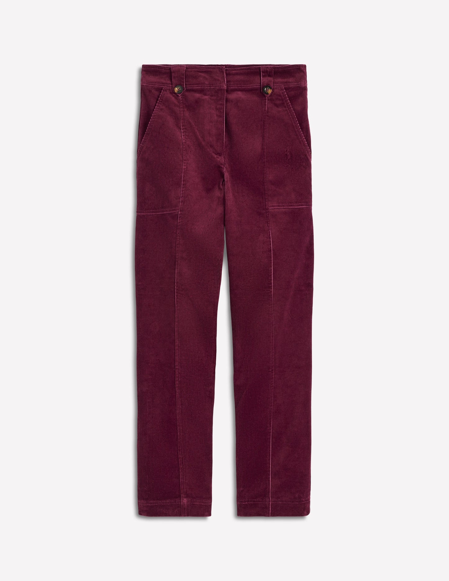 Pimlico Cord Trousers-Deep Wisteria