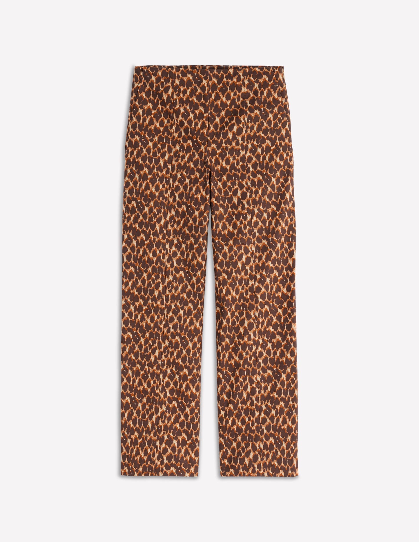 Smart 7/8 Trousers-Multi, Abstract Leopard