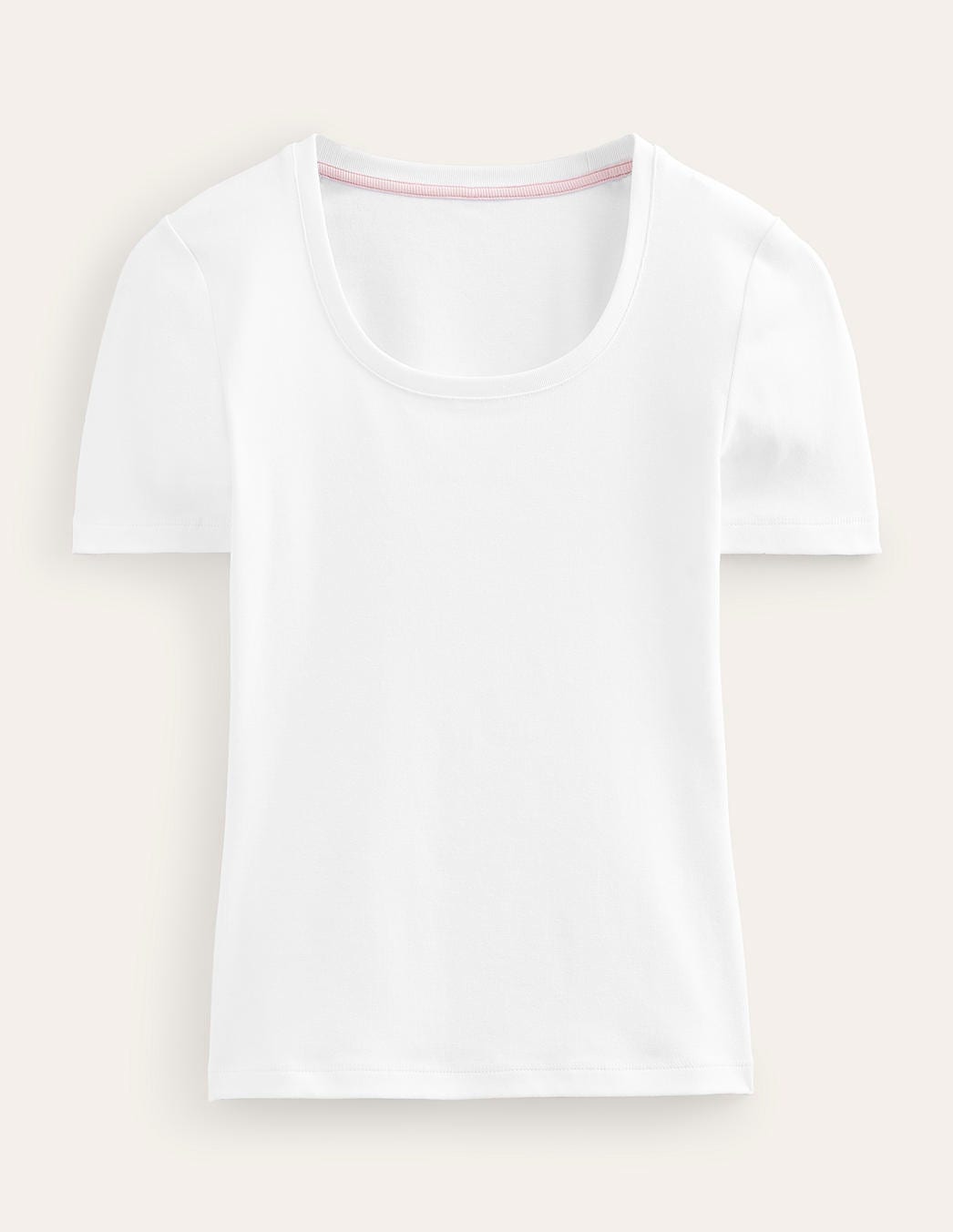 Essential Jersey T-Shirt-White