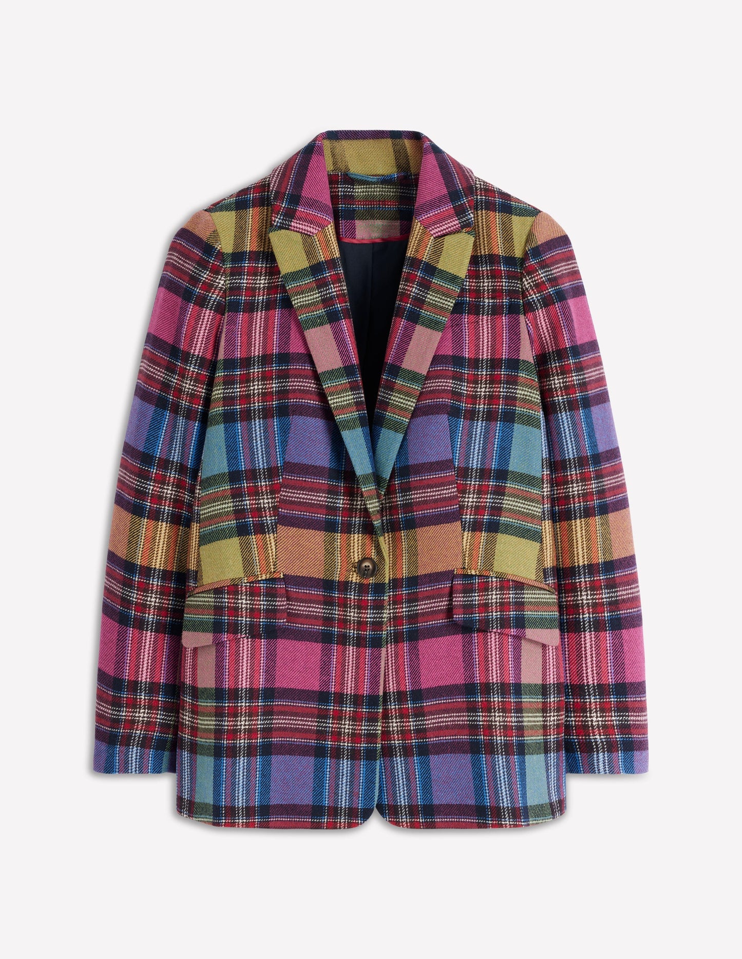 Woodbridge Check Blazer-Multi Blanket Check