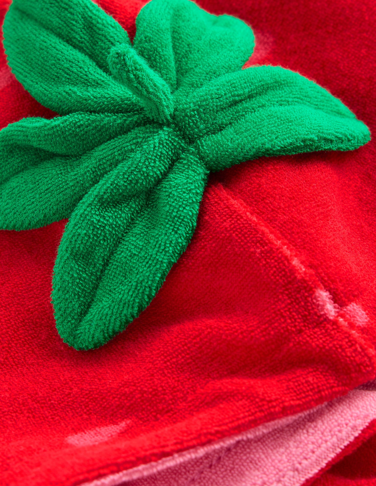 Novelty Towelling Romper-Strawberry