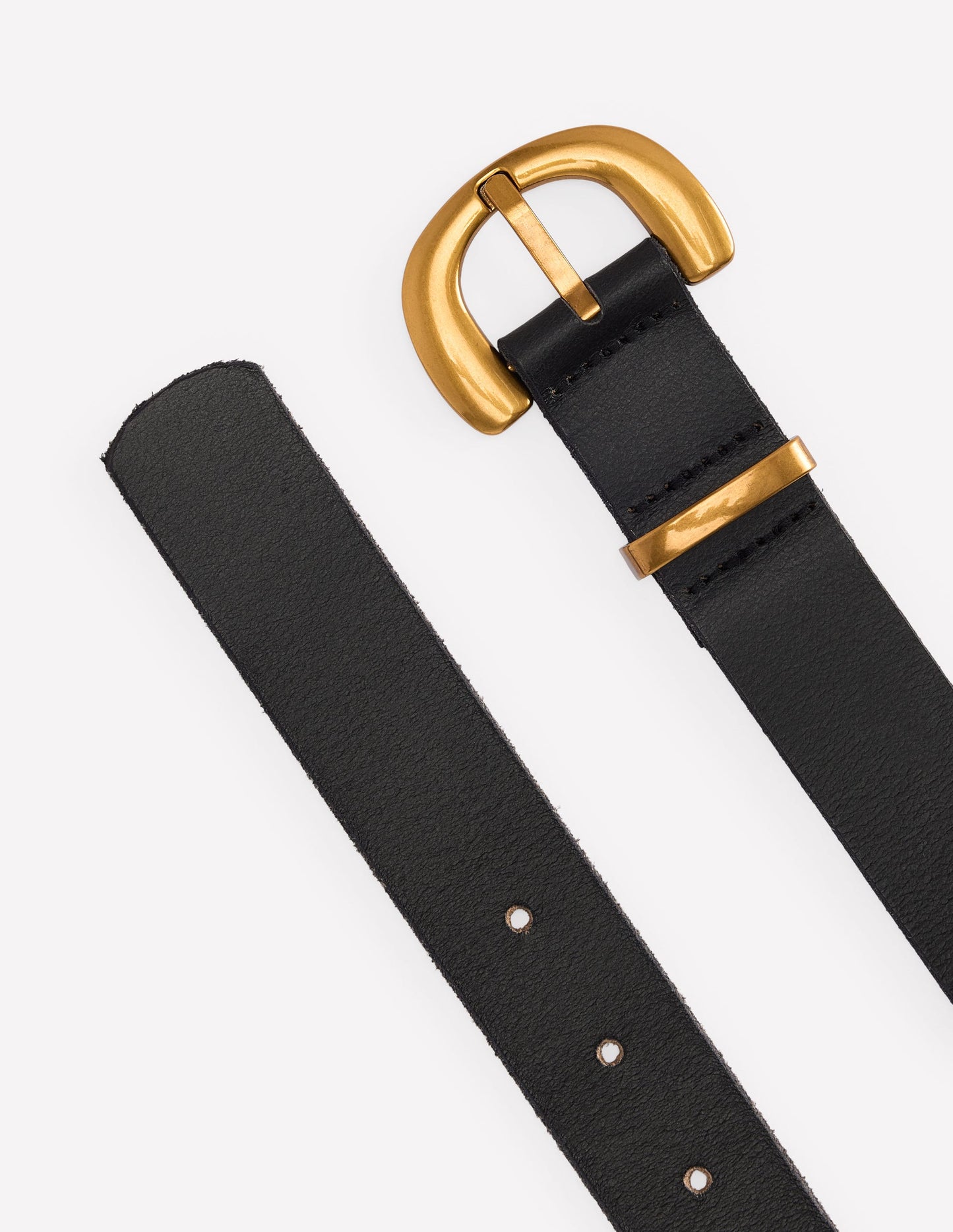 Chunky Hardware Belt-Black