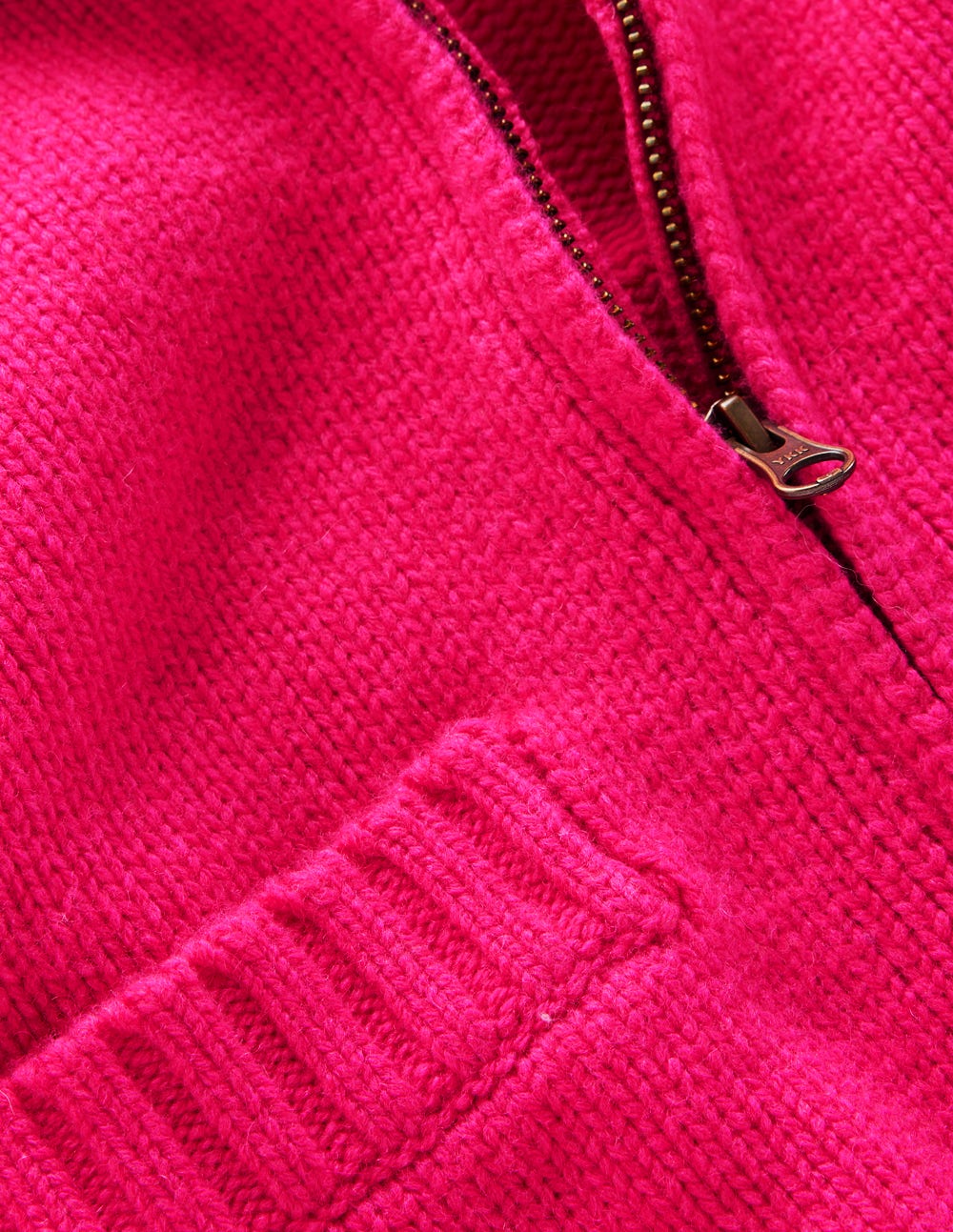 Maya Zip-up Jacket-Flamboyant Pink