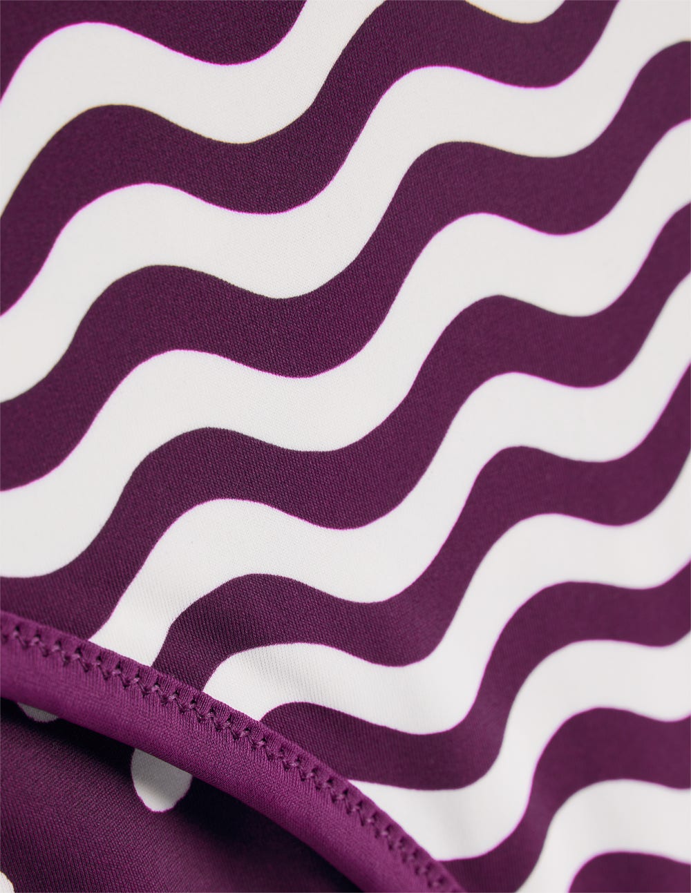 Symi Reversible Swimsuit-Chocberry, Stripe & Dot