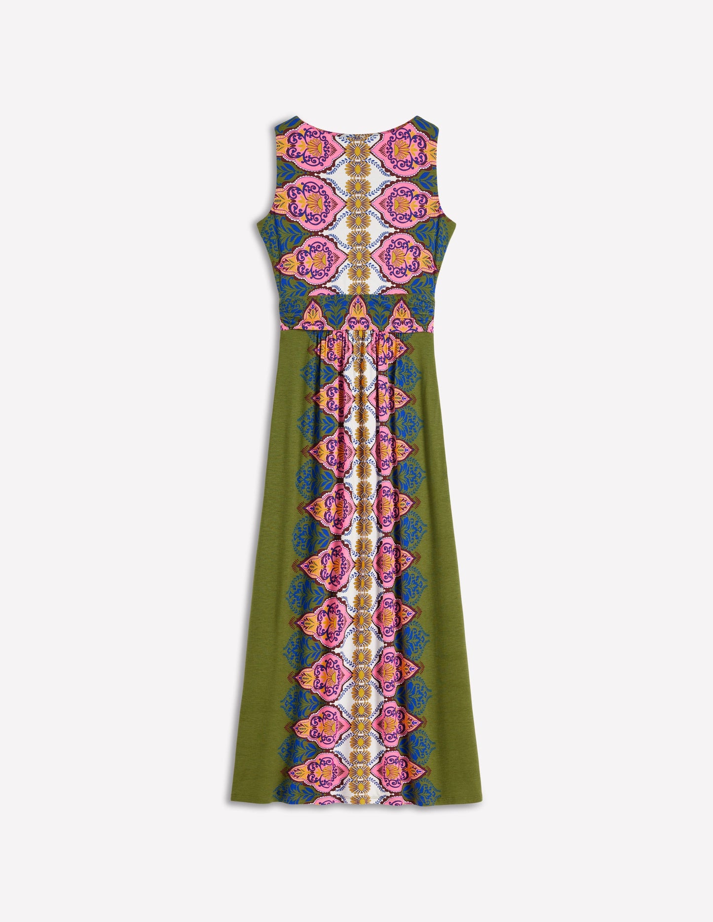 Antonia Jersey Maxi Dress-Multi, Ornamental Garden