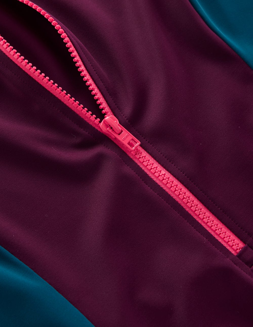 Short Sleeve Rash Guard Top-Purple, Colour block