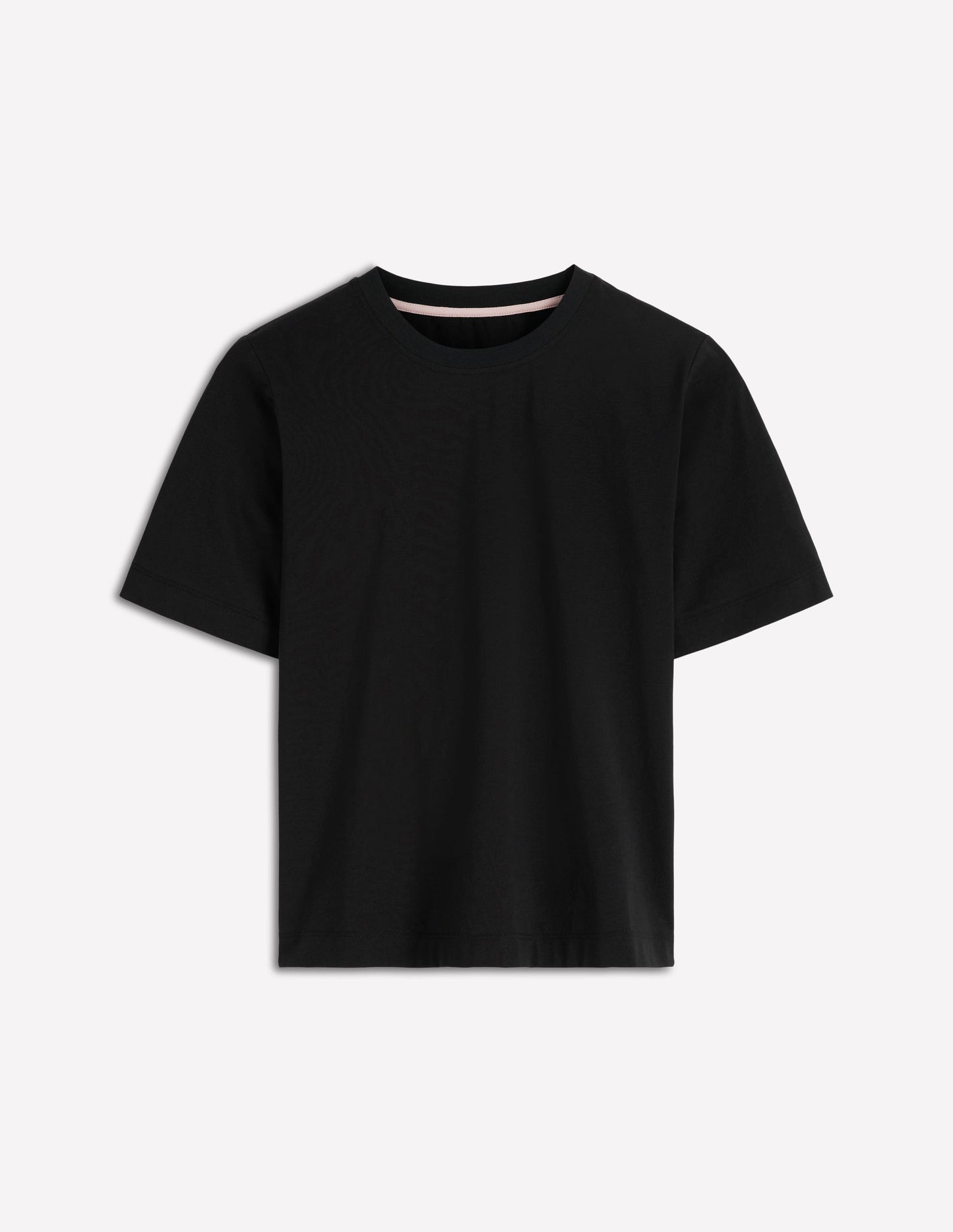 Relaxed Cotton T-shirt-Black
