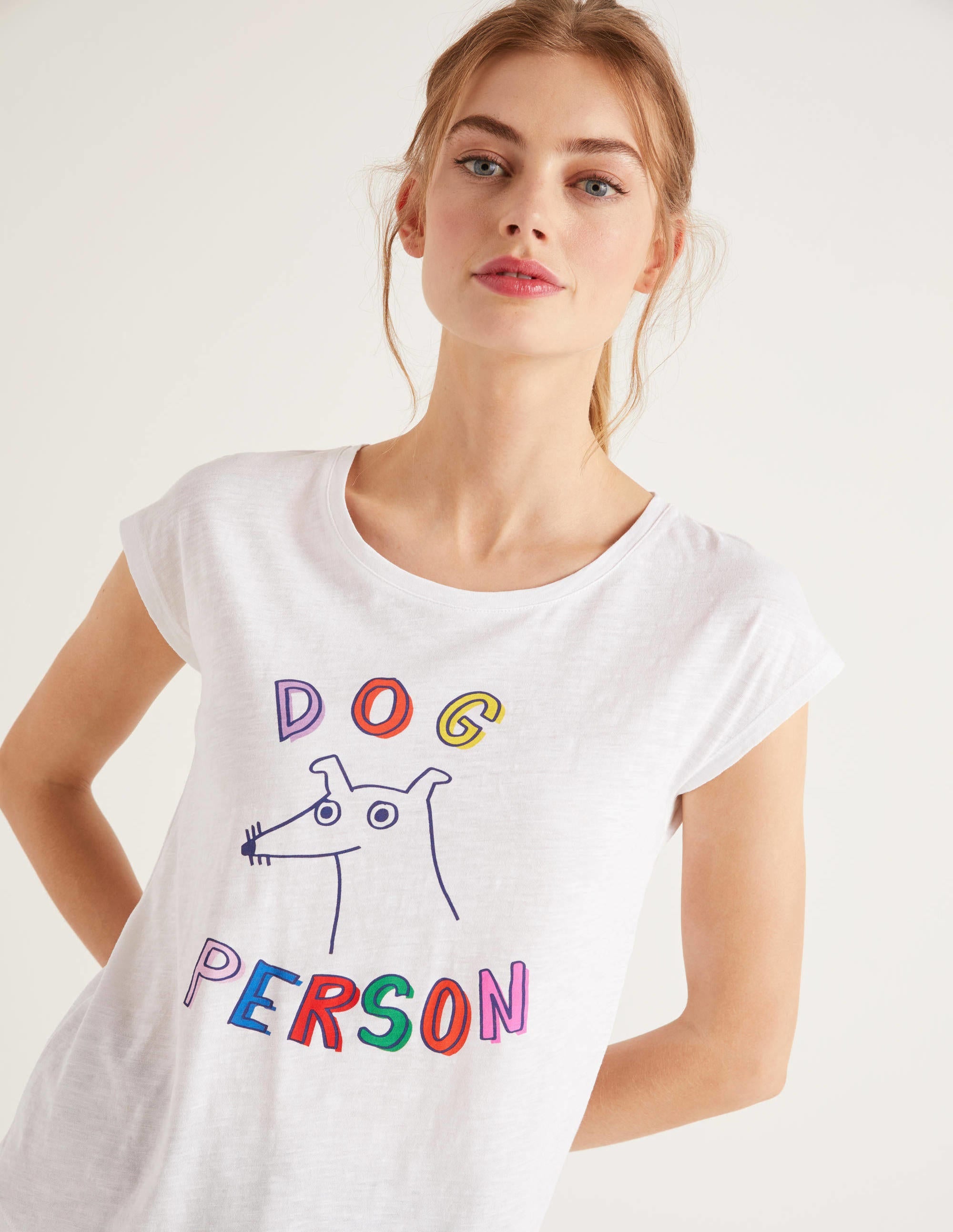 Robyn Jersey Tee-Pastel Multistripe - Image 5