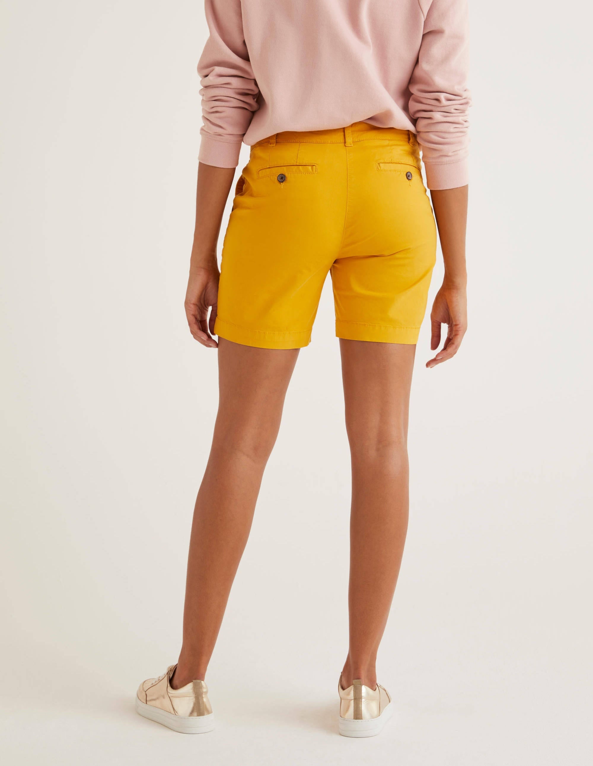 Daisy Chino Shorts-Tuscan Sun - Image 2