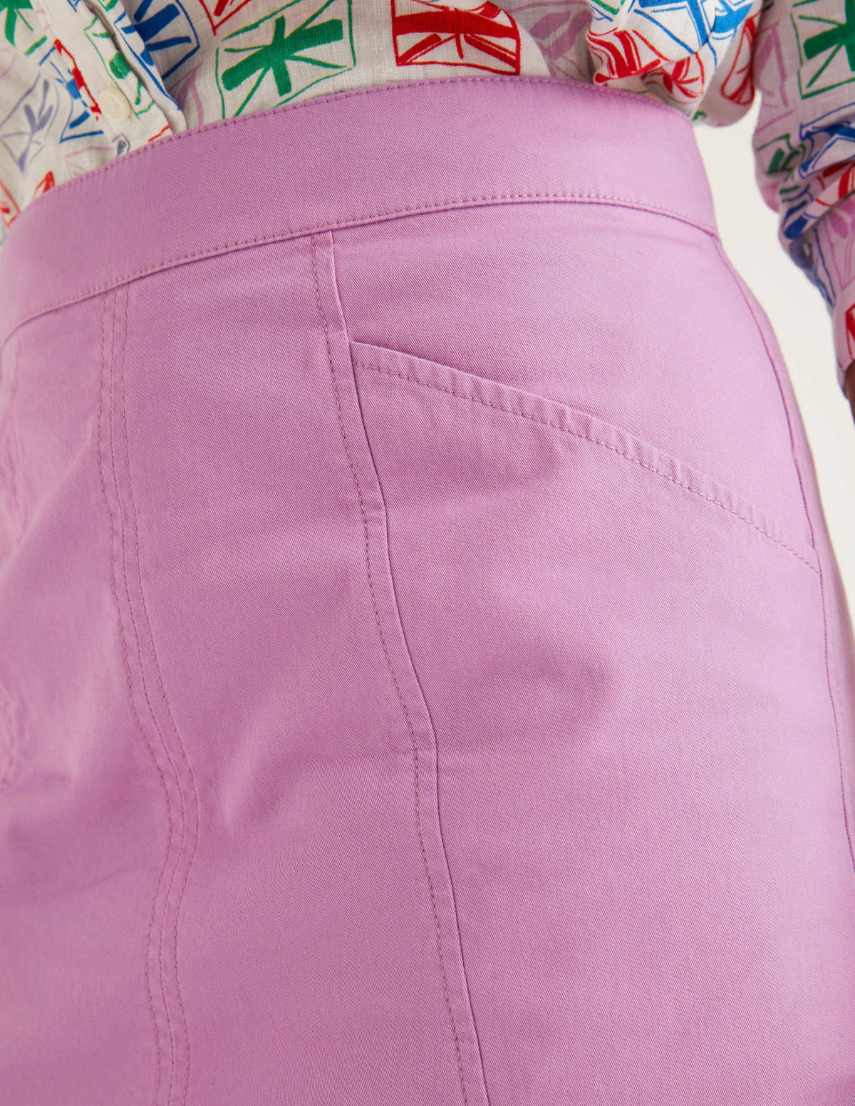Daisy Chino Skirt-Lupin - Image 3