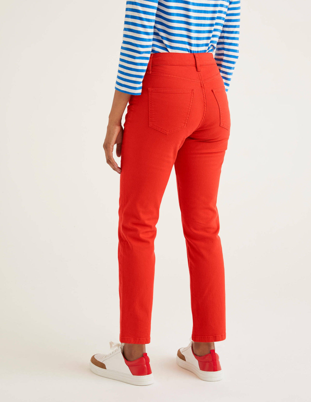 Slim Straight Ankle Skimmers-Orange Sunset-3
