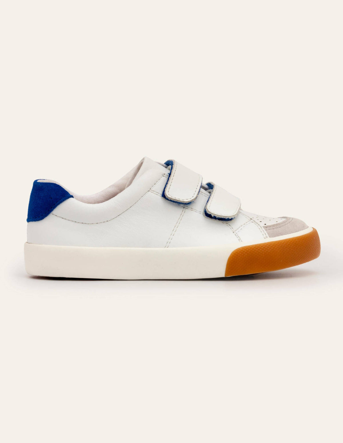 Leather Low Tops-White - Image 3